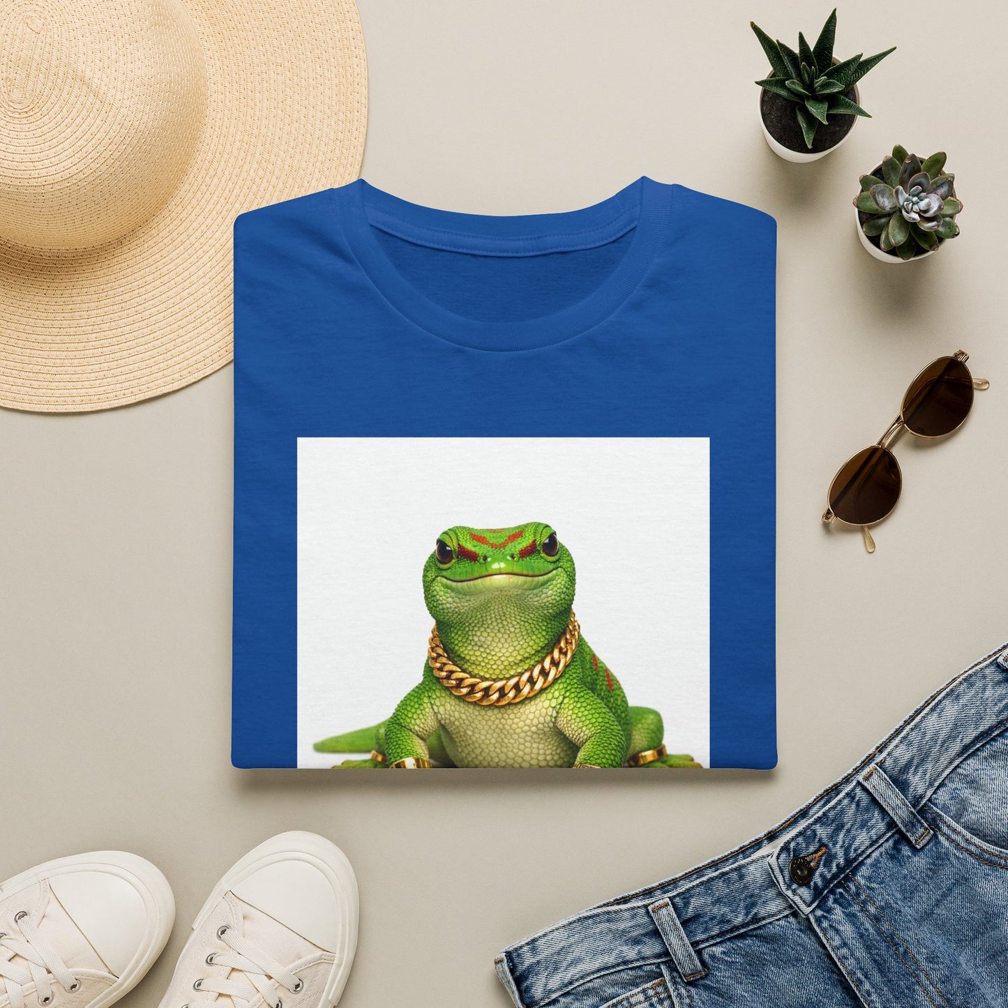 Gold Gecko Co.™ | Portrait | Day Gecko | Comfort Colors 6500