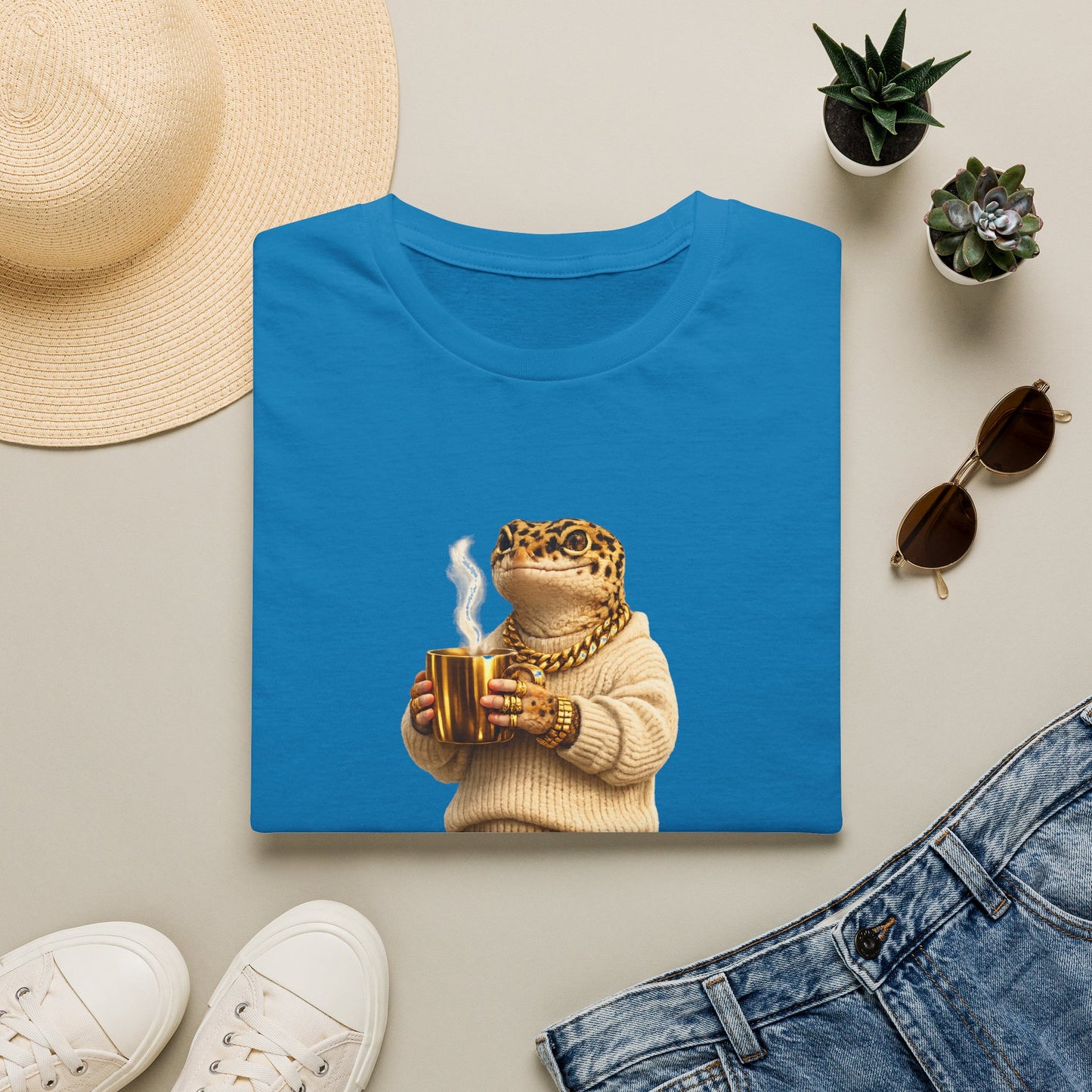 Gold Gecko Co.™ | Cozy | Leopard Gecko | Comfort Colors 6500