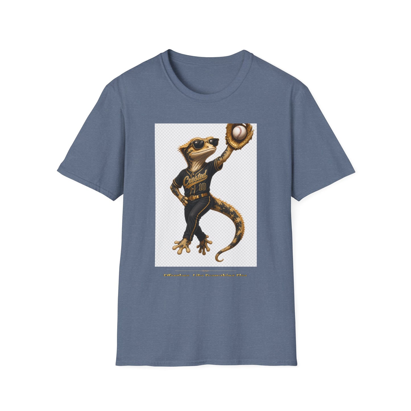 Gold Gecko Co. | Effortless. Like Everything Else. | Outfielder Gecko Tee