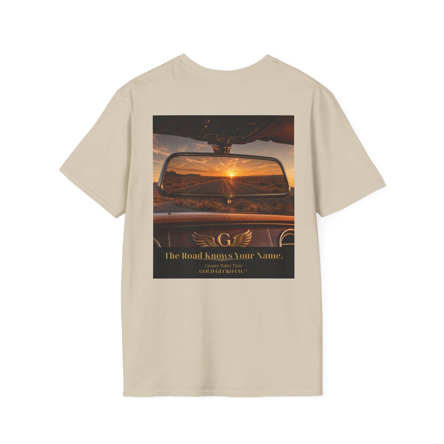 Col1142-03-V6-TS-Gildan64000-RoadRoyalty-SunsetDrive-DayGecko-Realistic-GoldGeckoCo