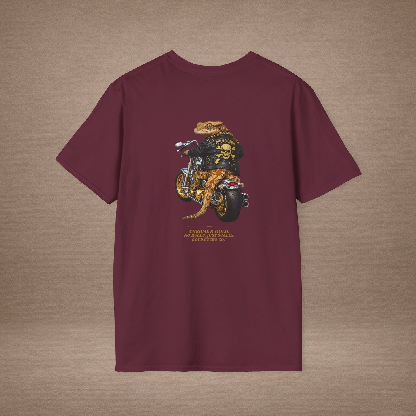 DESIGN #30-1 - Crested Gecko + Chopper -No Rules Just Scales