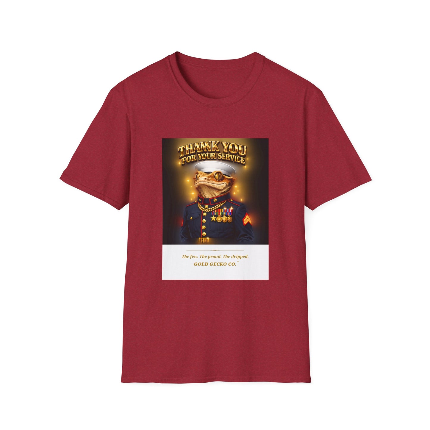 Gold Gecko Co.™ | Marines Semper Drip | Crested Gecko | Comfort Colors 6500