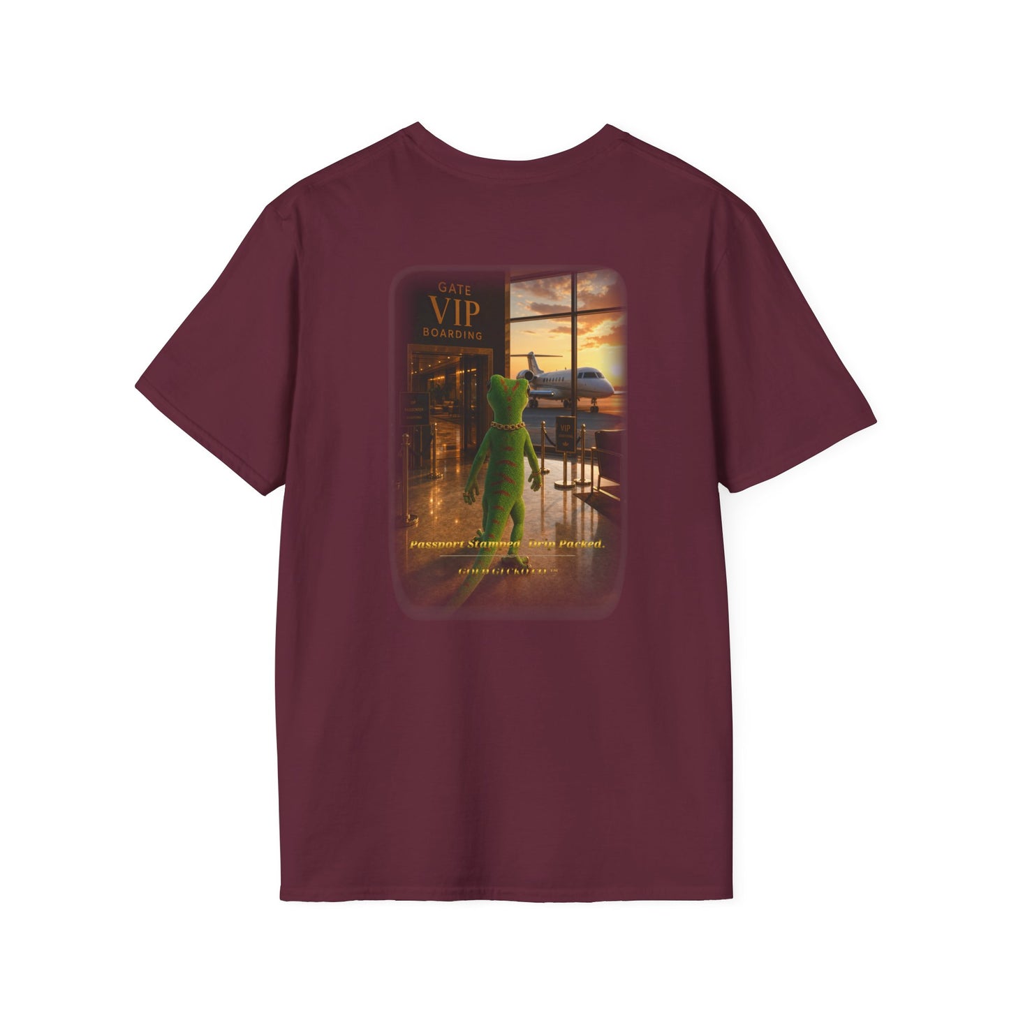Gold Gecko Co.™ | Passport Stamped | Day Gecko | Comfort Colors 6500