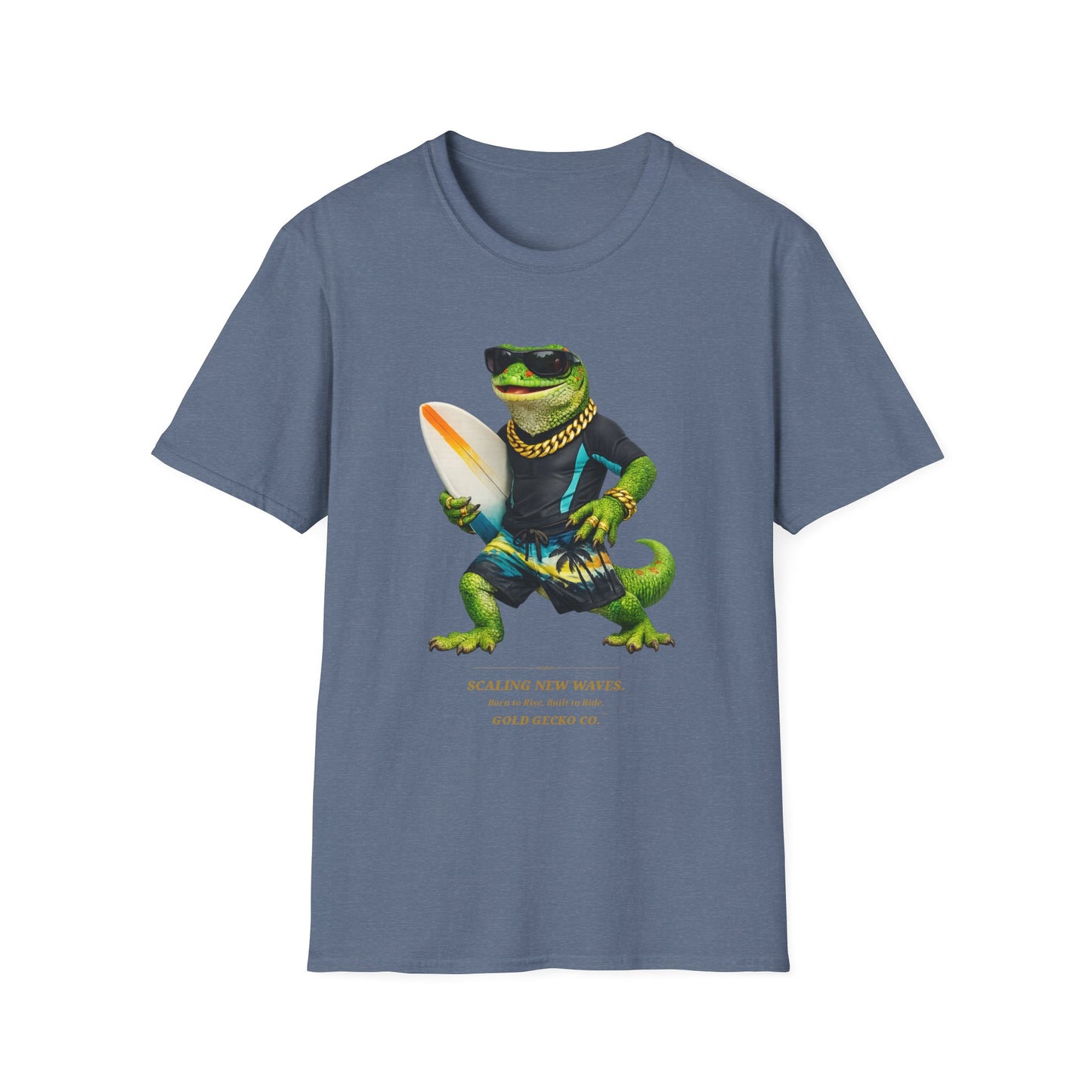 Gold Gecko Co.™ | Scaling Waves | Crested Gecko | Comfort Colors 6500