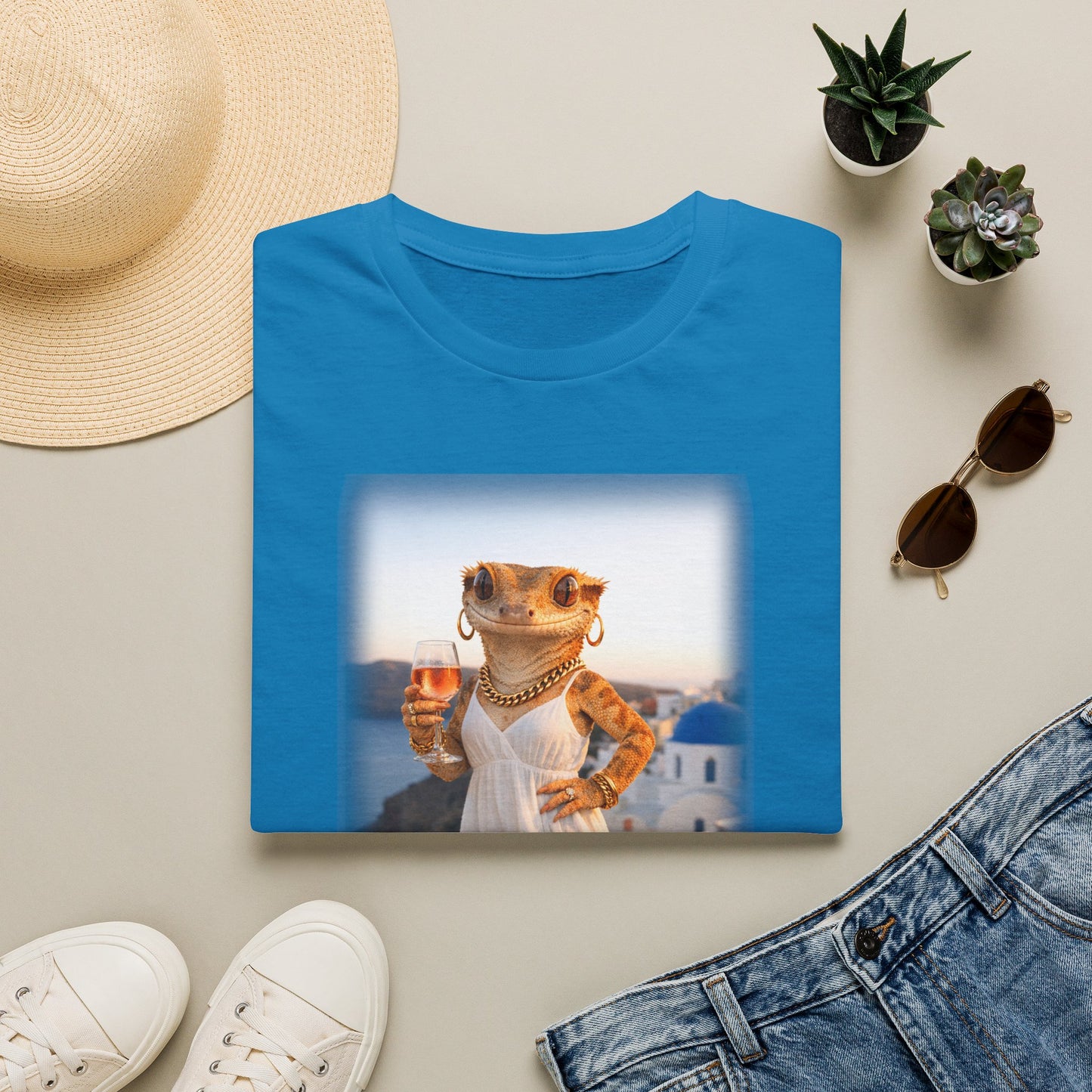Gold Gecko Co.™ | Santorini | Crested Gecko | Comfort Colors 6500