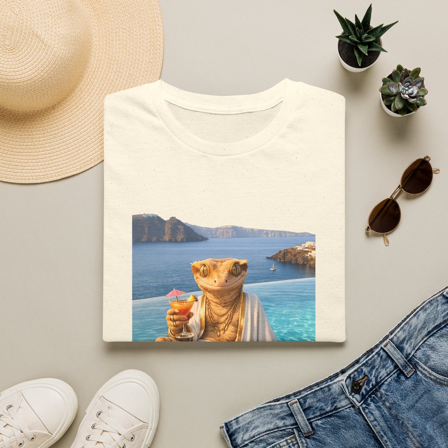 Gold Gecko Co.™ | Pool | Crested Gecko | Comfort Colors 6500