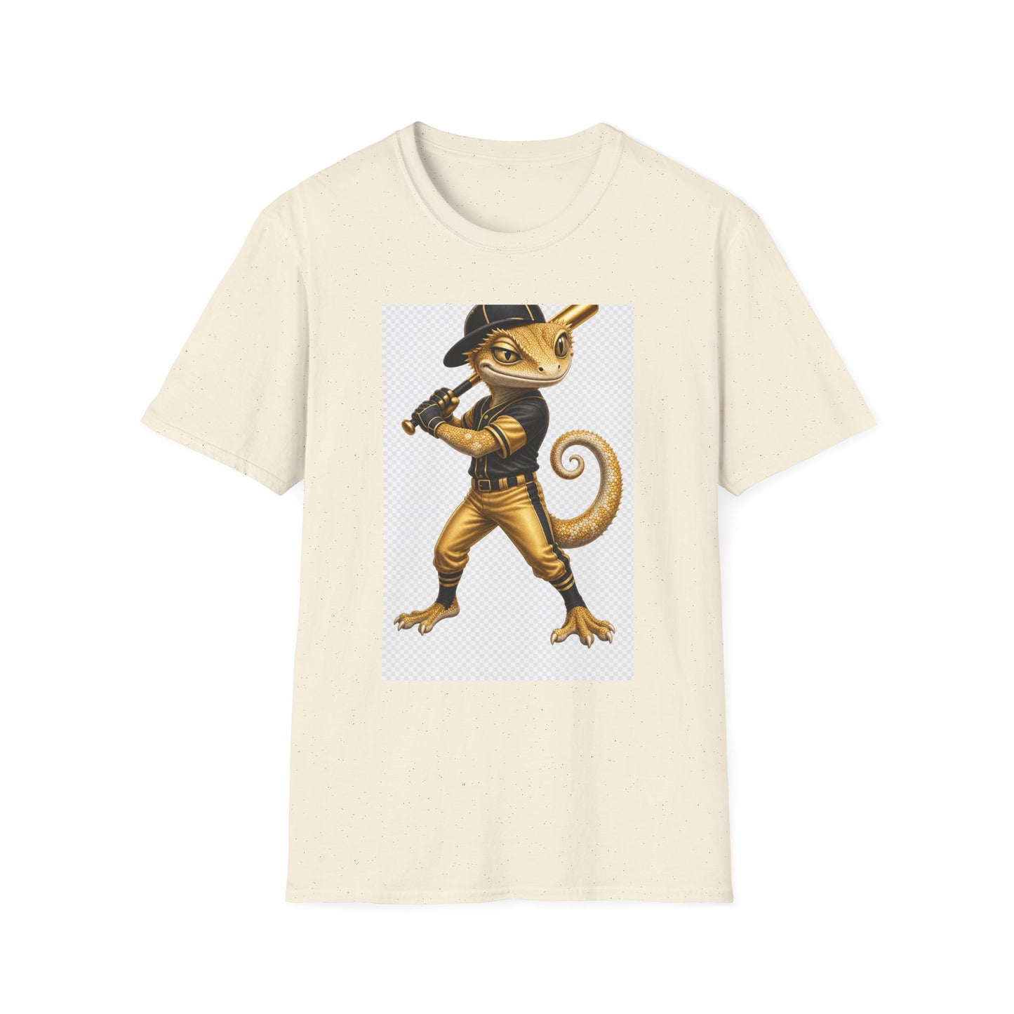 Gold Gecko Co. | Batting .1000 on Drip | Baseball Gecko Tee