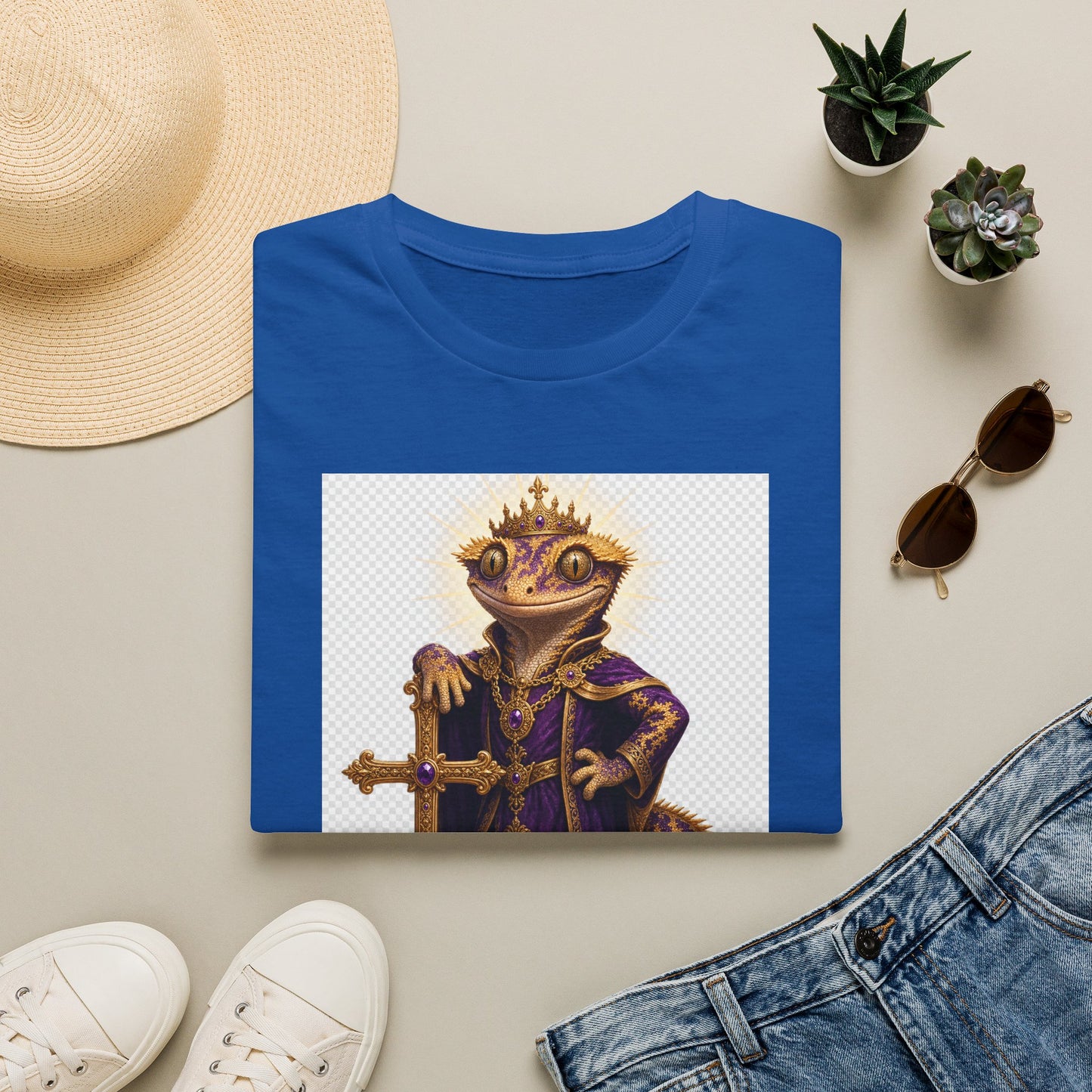 Gold Gecko Co. | He Said I'm Chosen. I Said Obviously. | Faith Gecko Tee
