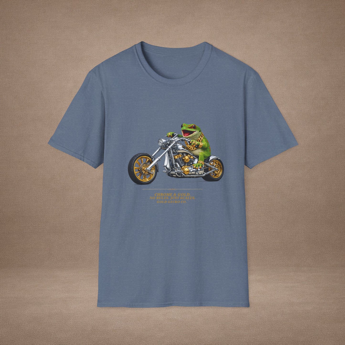 DESIGN #30-3 - Day Gecko + Chopper -No Rules Just Scales