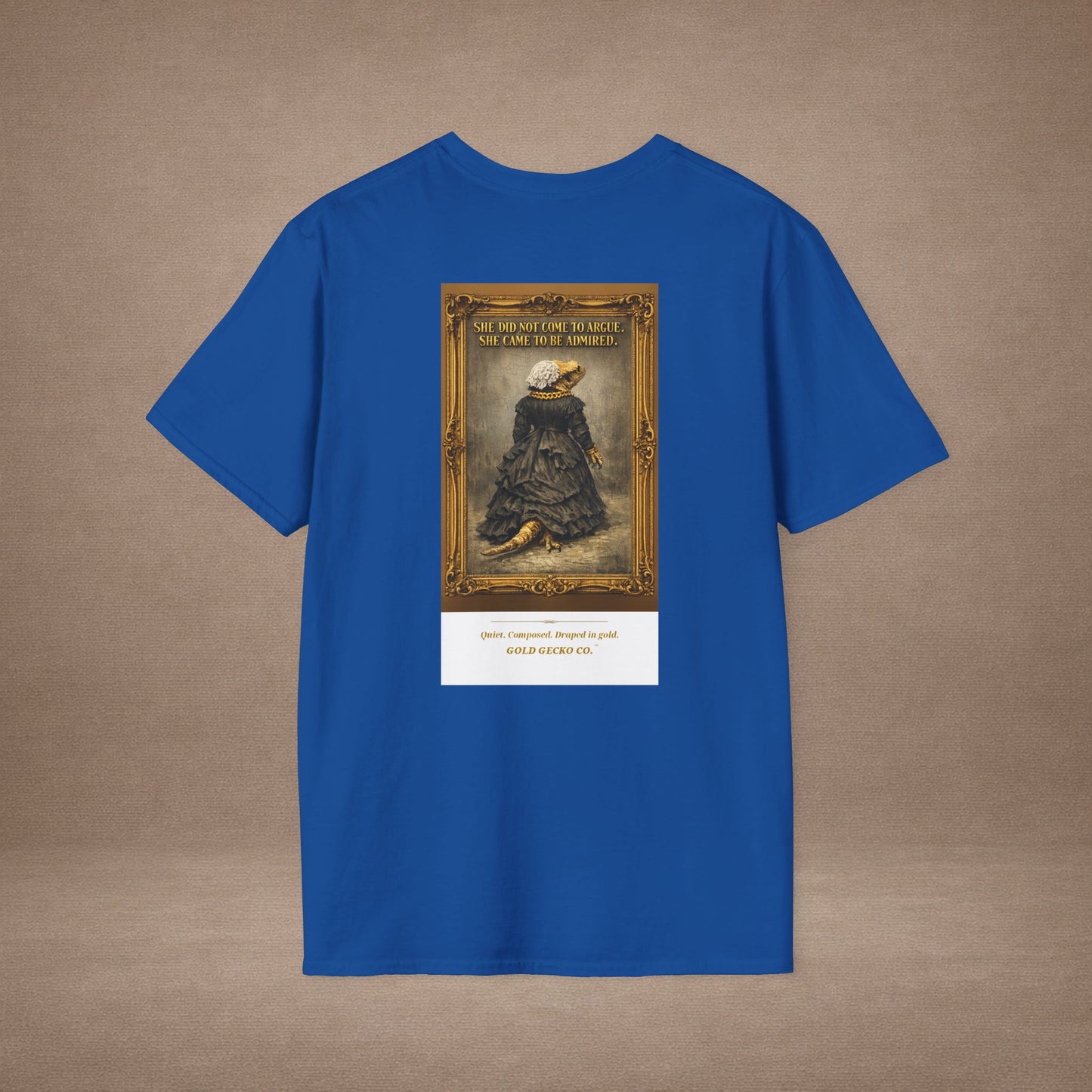 Design #col19-4 - Whistler's Gecko— Fine Art Tee