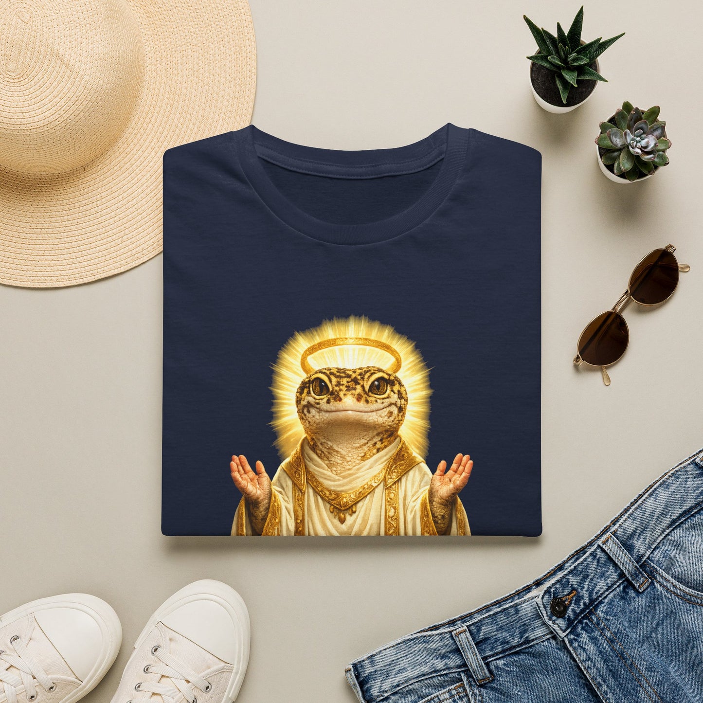 Gold Gecko Co. | Blessed. Covered. Untouchable. | Blessing Gecko Tee