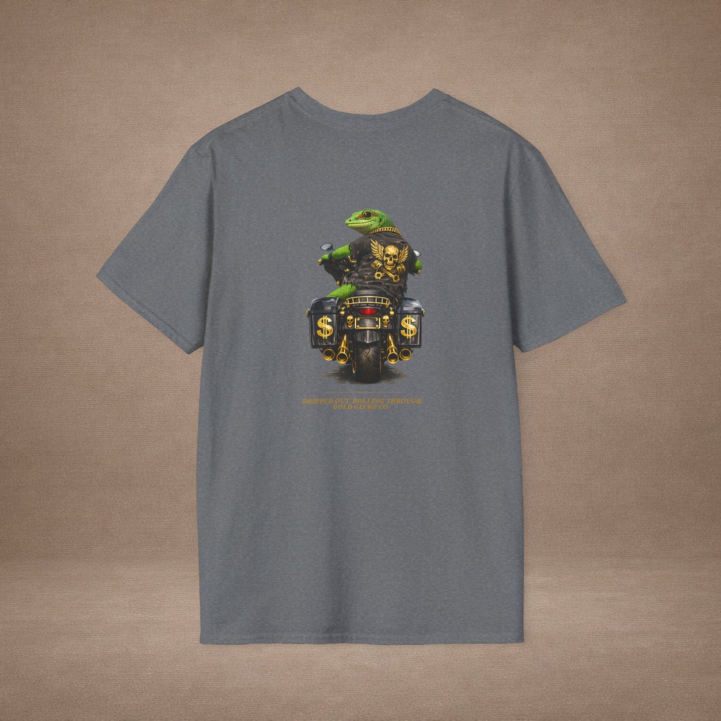 DESIGN #30-2 - Crested Gecko + Bagger -No Rules Just Scales