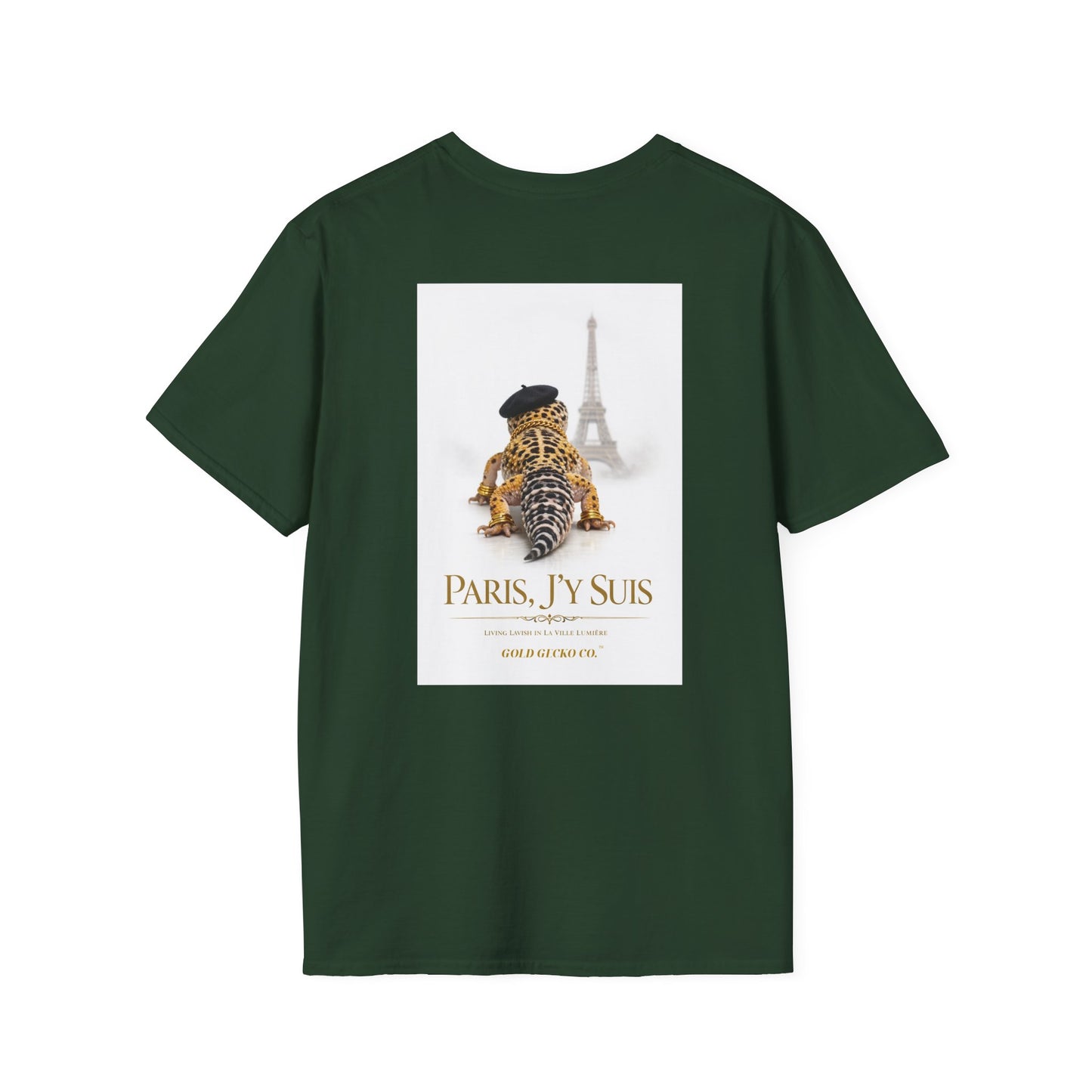 Gold Gecko Co.™ | Eiffel Tower | Crested Gecko | Comfort Colors 6500