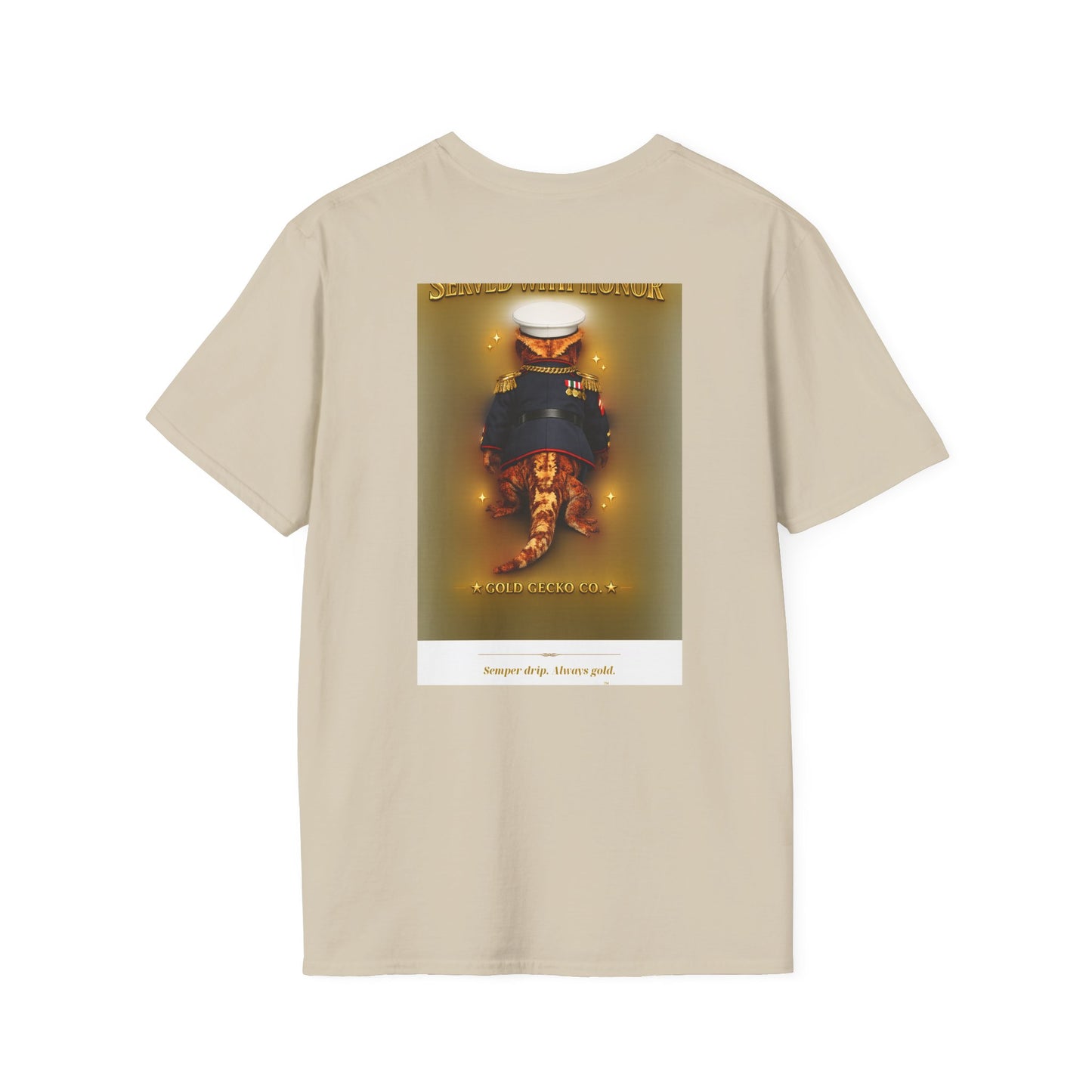 Gold Gecko Co.™ | Marines Semper Drip | Crested Gecko | Comfort Colors 6500