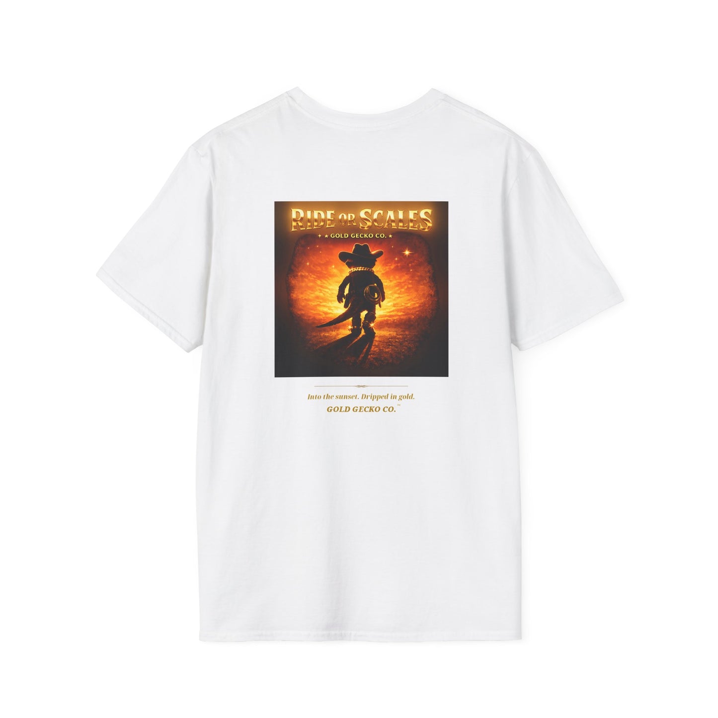 Gold Gecko Co.™ | Sunset Cowboy | Leopard Gecko | Comfort Colors 6500