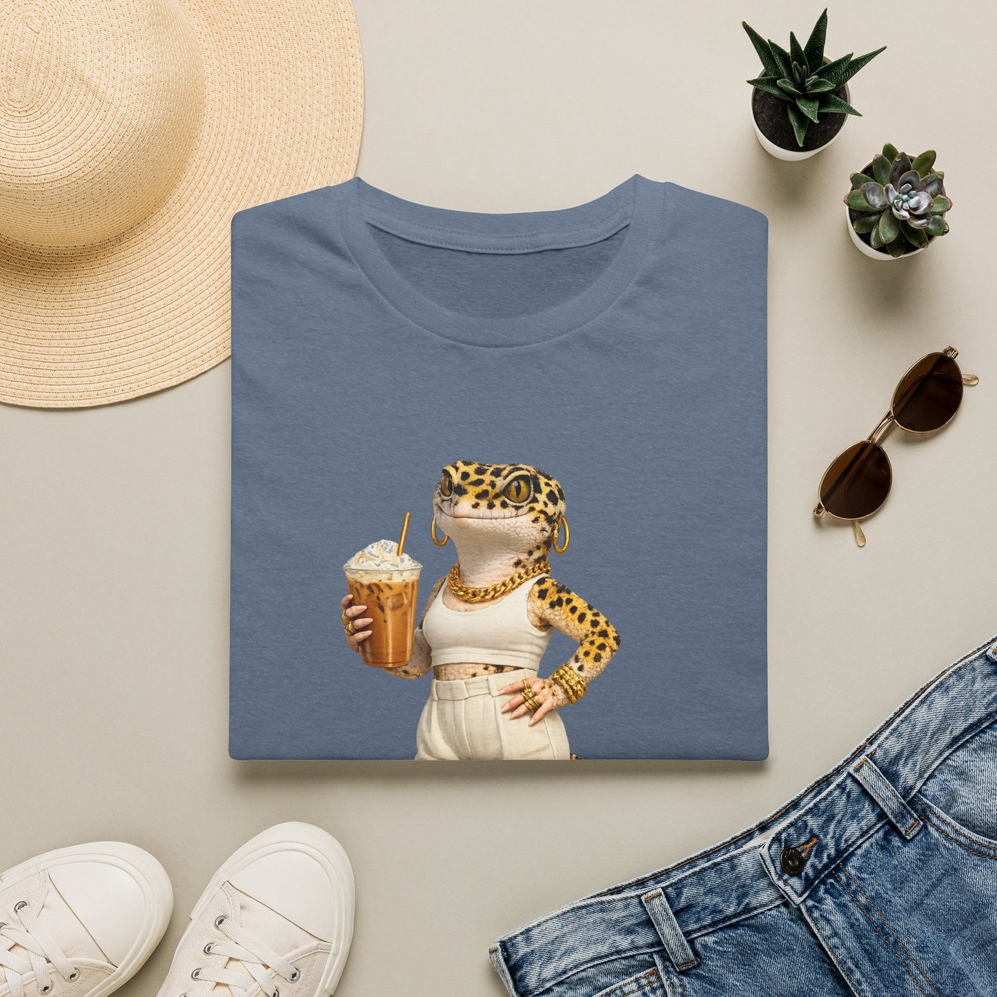 Gold Gecko Co.™ | Summer | Leopard Gecko | Comfort Colors 6500