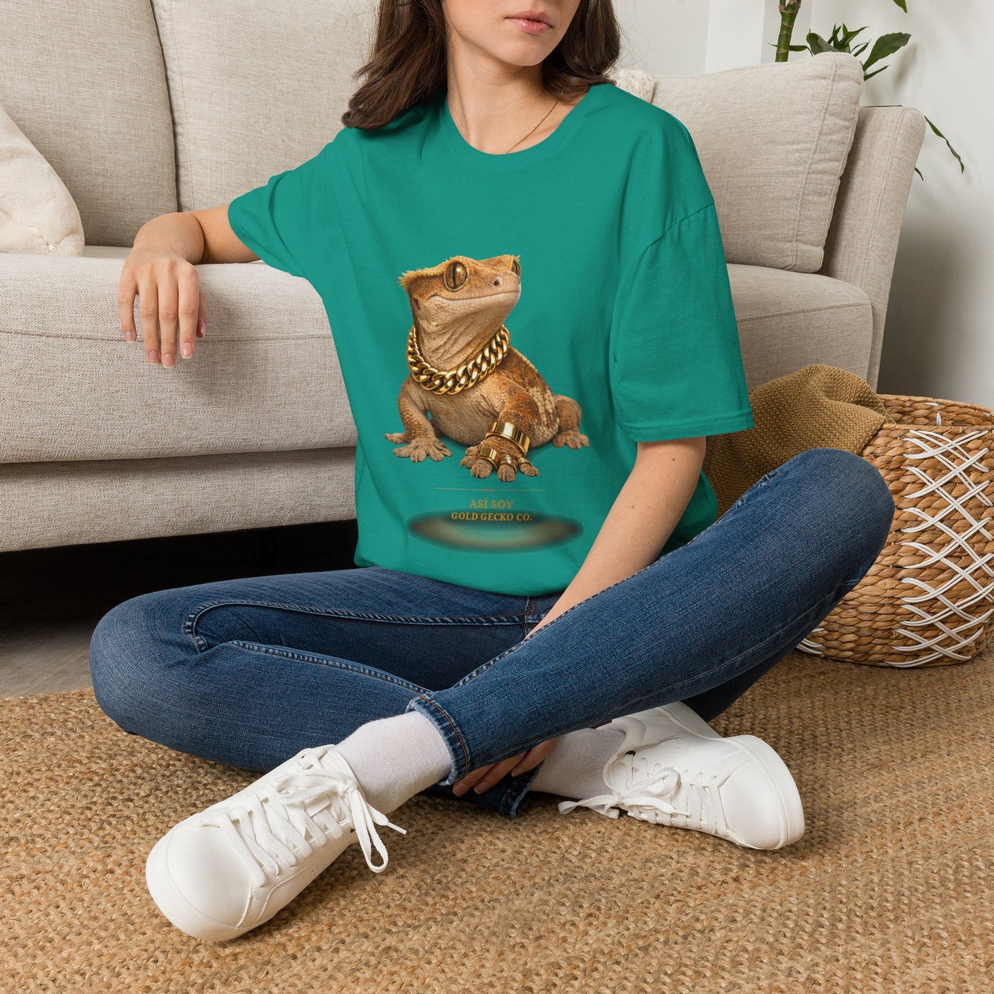 Gold Gecko Co.™ | Así Soy | Crested Gecko | Comfort Colors 6500