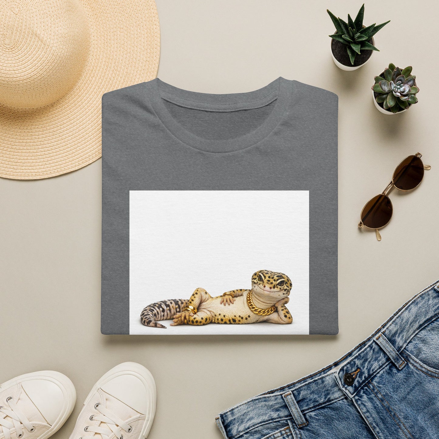Gold Gecko Co.™ | Lounging | Leopard Gecko | Comfort Colors 6500
