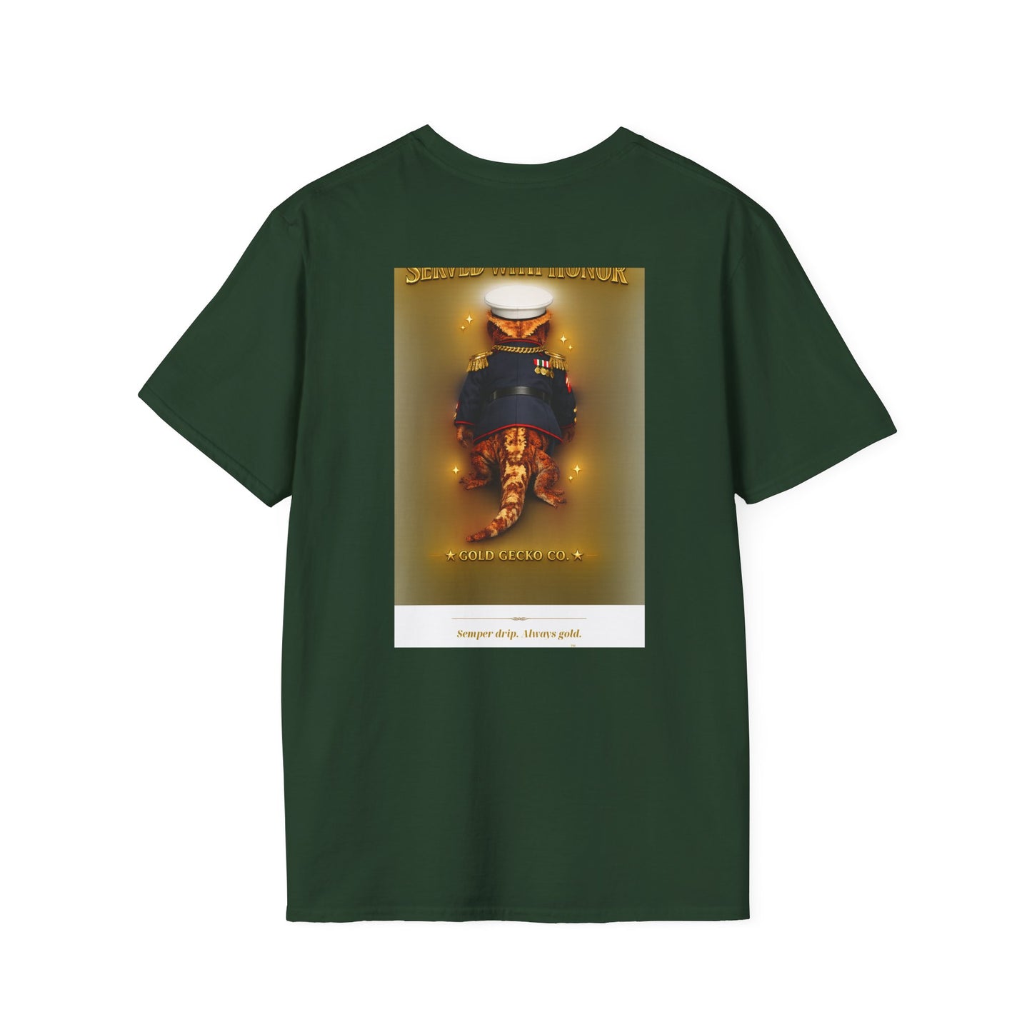 Gold Gecko Co.™ | Marines Semper Drip | Crested Gecko | Comfort Colors 6500