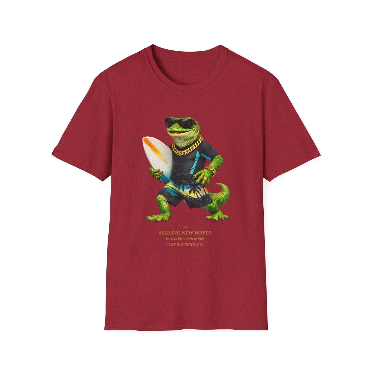 Gold Gecko Co.™ | Scaling Waves | Crested Gecko | Comfort Colors 6500