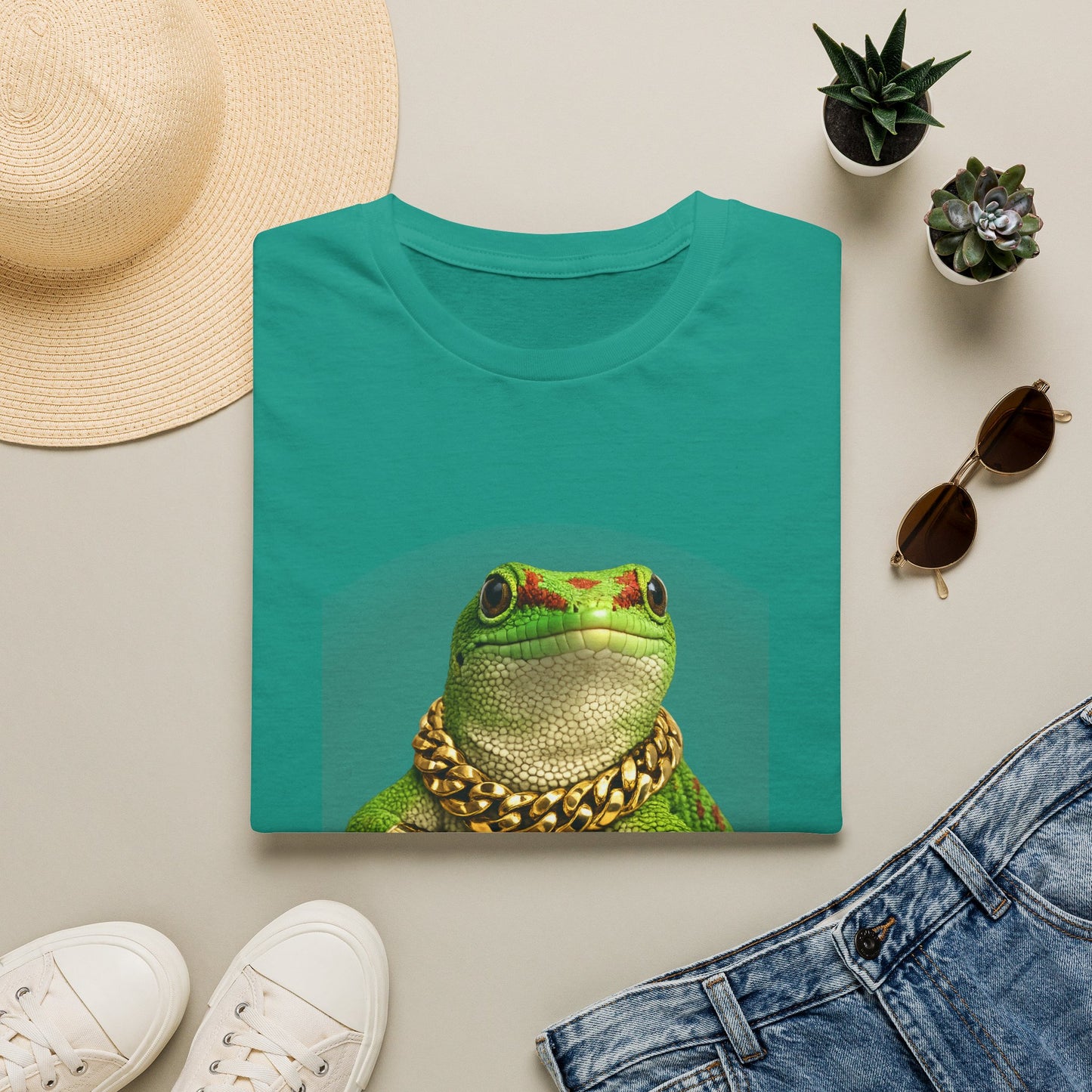 Gold Gecko Co.™ | Aquí Mando Yo | Day Gecko | Comfort Colors 6500