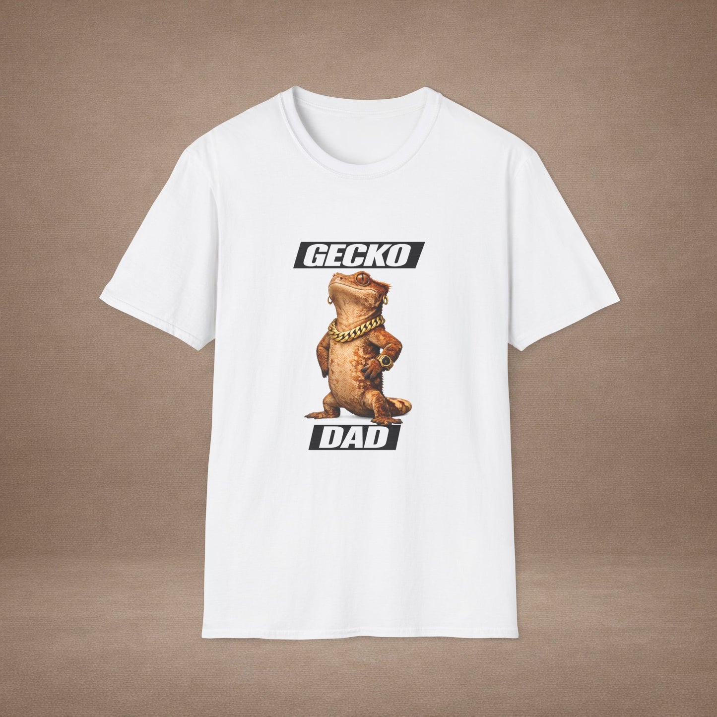 DESIGN #11 Gecko Dad — Dad Mode: On (Black Letters)