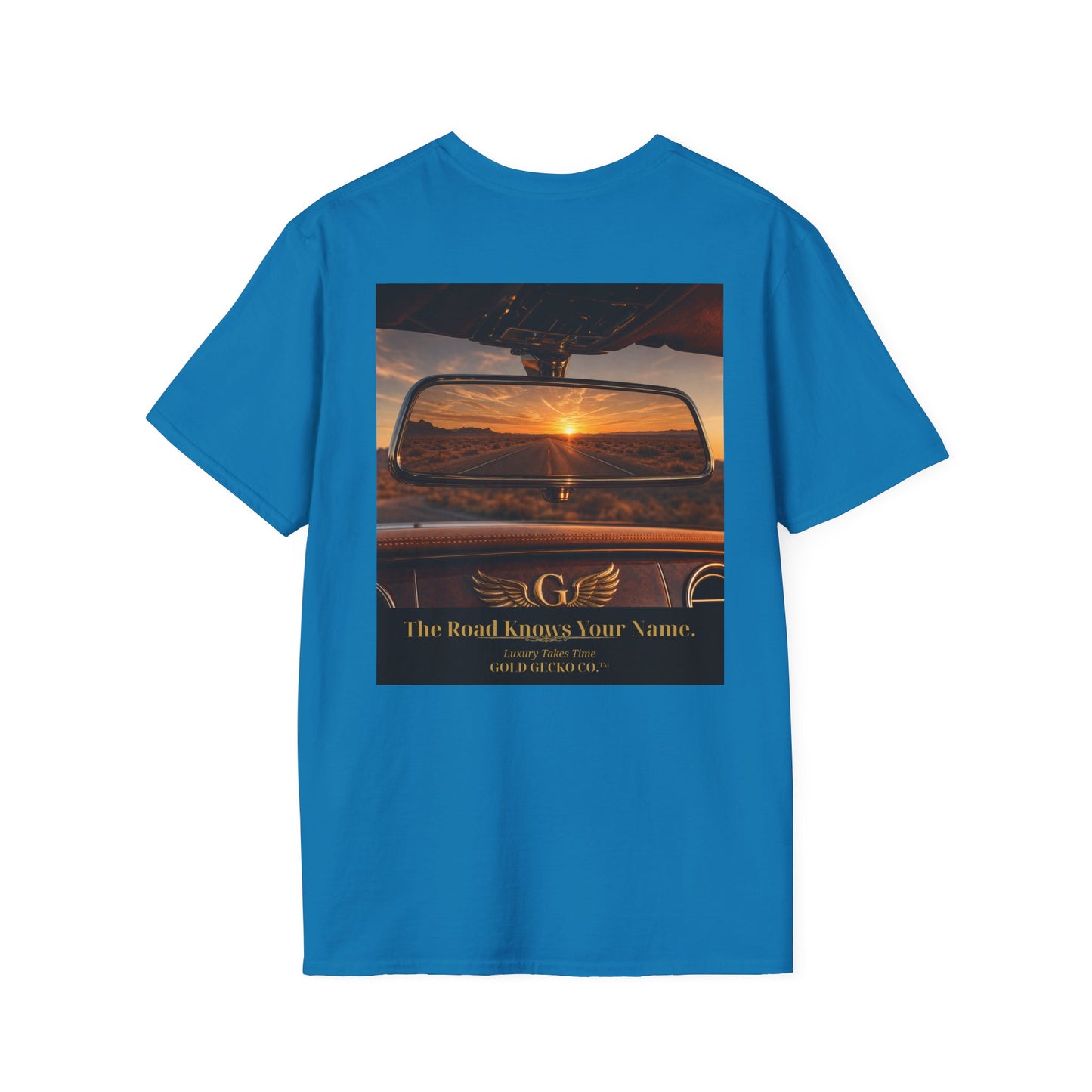 Col1142-03-V6-TS-Gildan64000-RoadRoyalty-SunsetDrive-DayGecko-Realistic-GoldGeckoCo