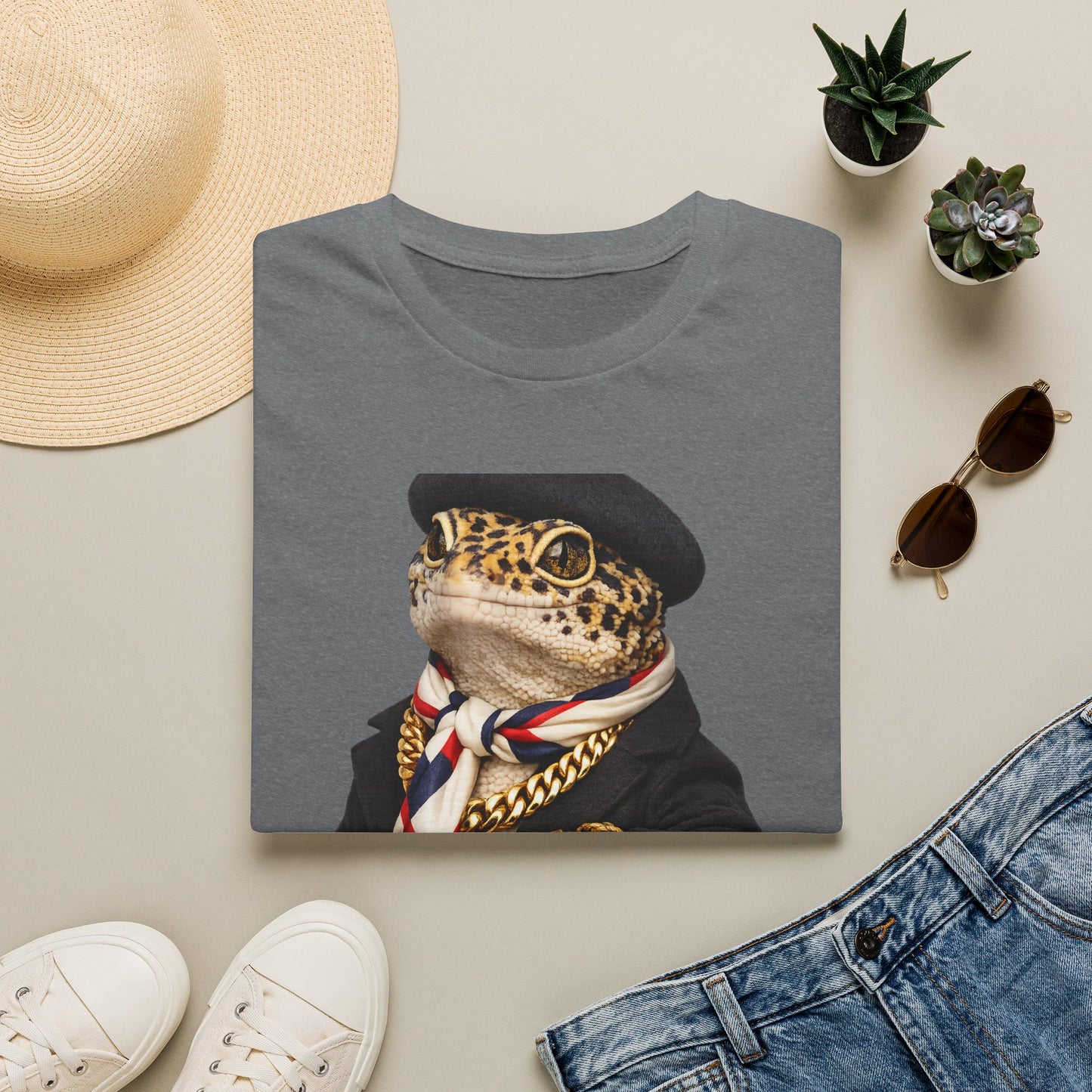 Gold Gecko Co.™ | Je Ne Regrette Rien | Leopard Gecko | Comfort Colors 6500