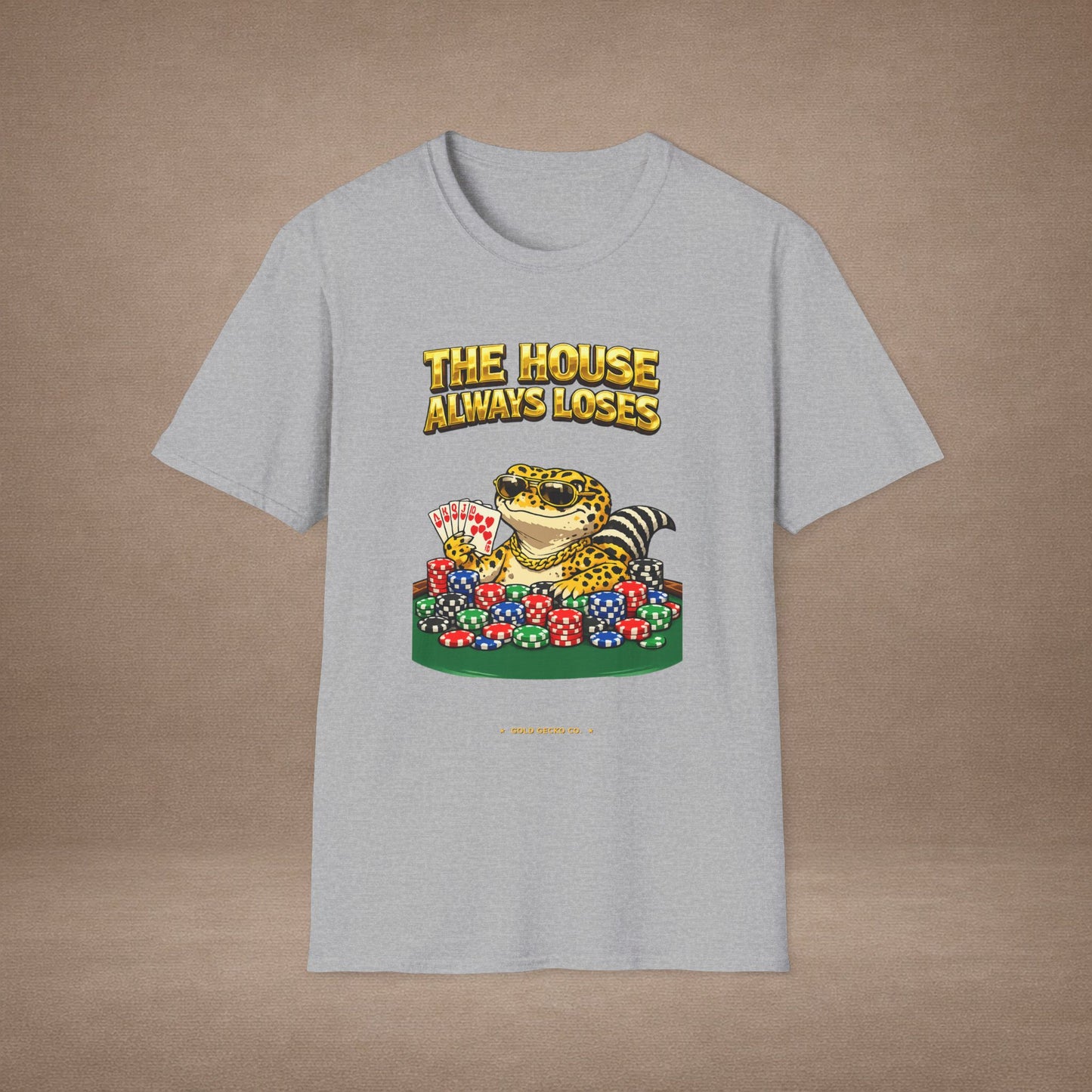 Design #29-6  Gambling- One More Pull-Cartoon- (Gold Letters)