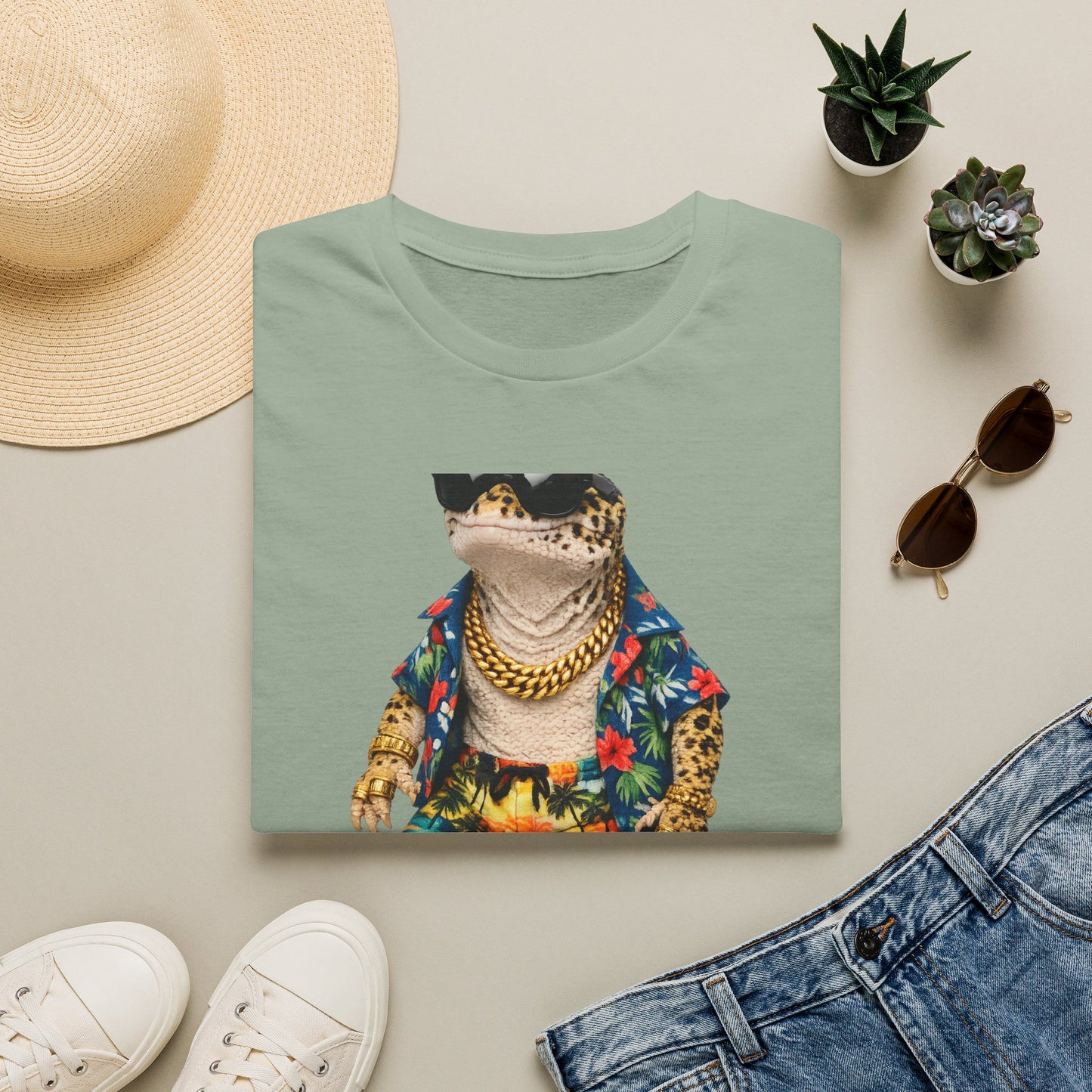 Gold Gecko Co.™ | High Tide | Leopard Gecko | Comfort Colors 6500