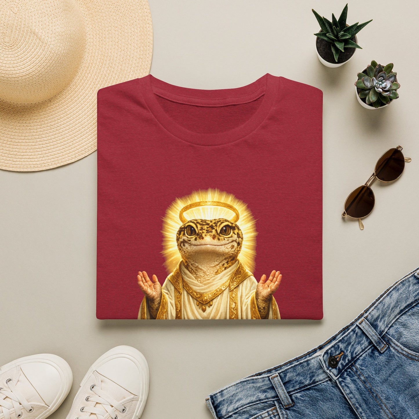 Gold Gecko Co. | Blessed. Covered. Untouchable. | Blessing Gecko Tee