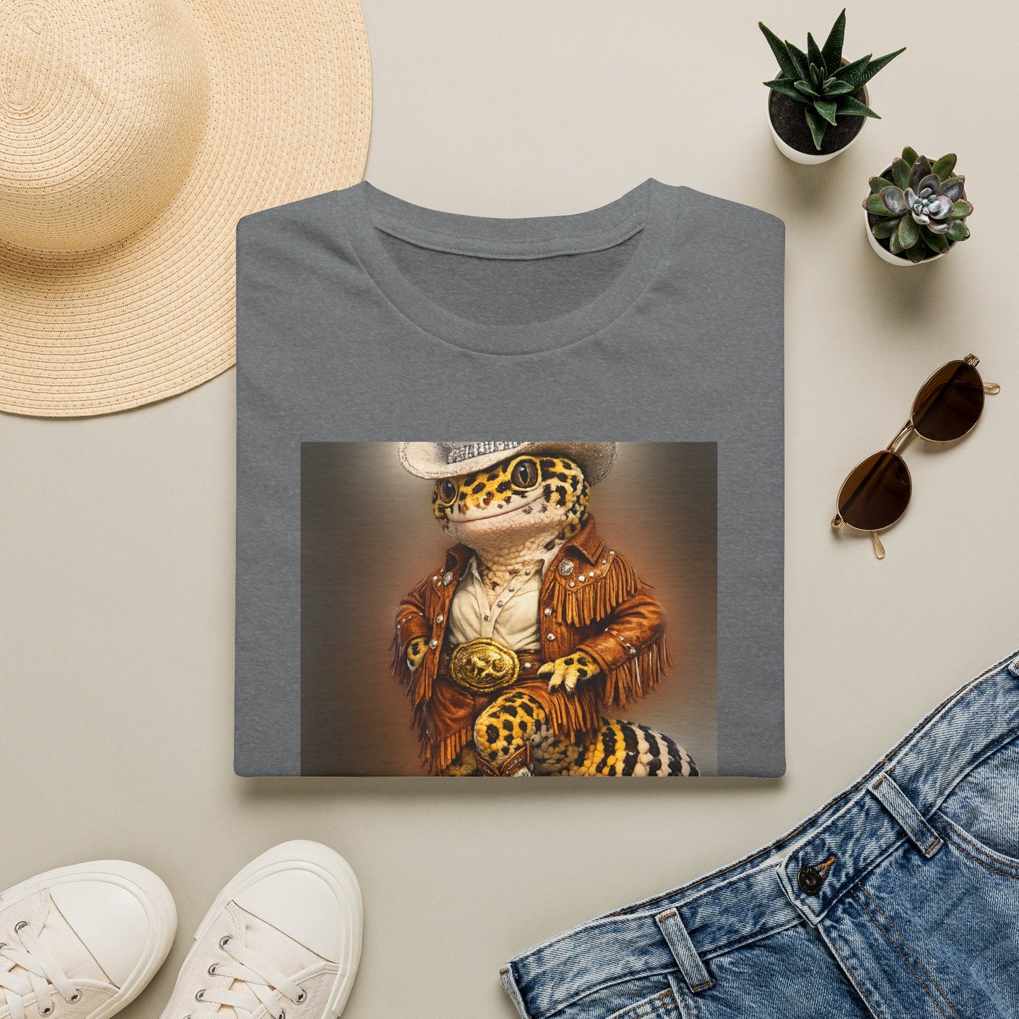 Gold Gecko Co.™ | Cowgirl Swagger | Crested Gecko | Comfort Colors 6500