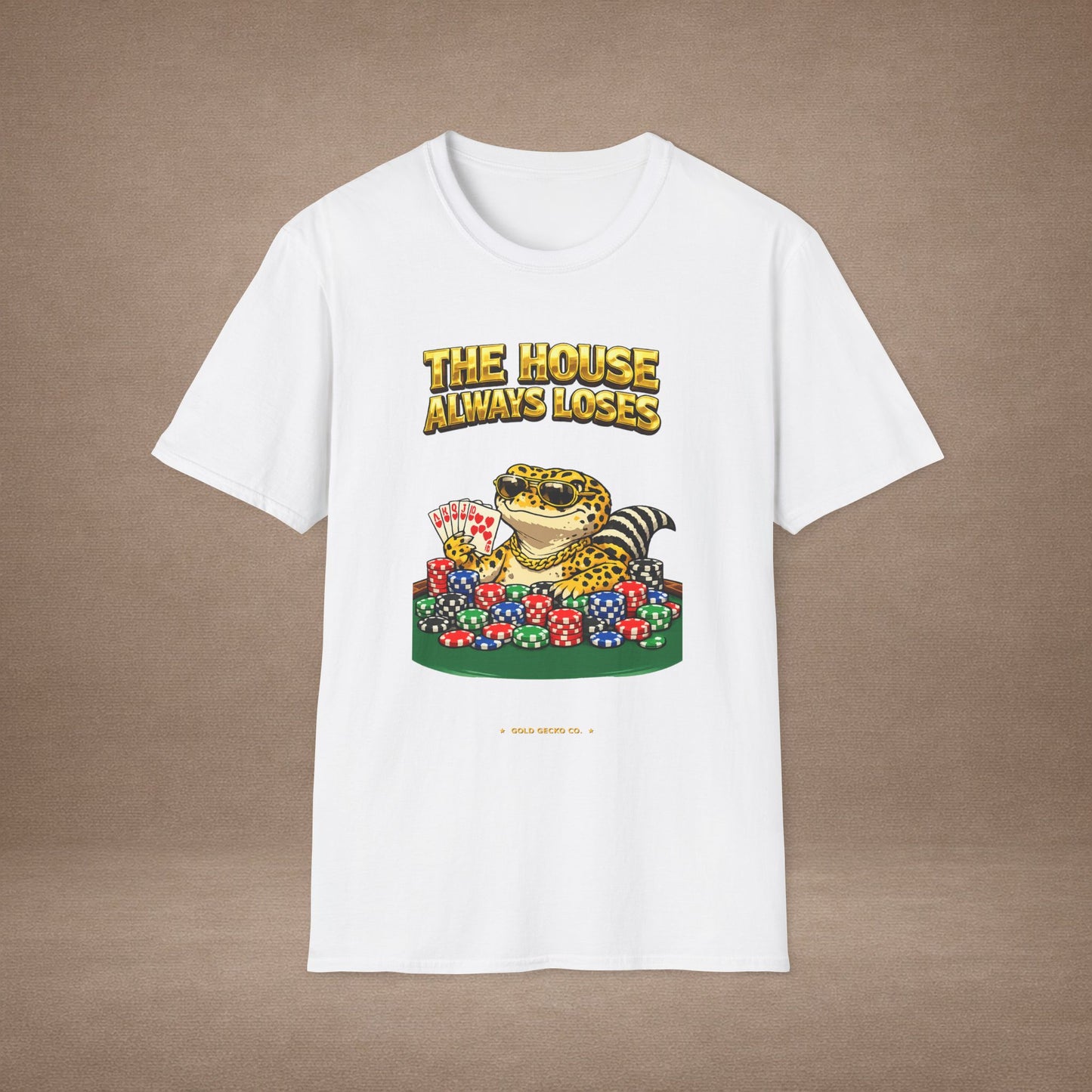 Design #29-6  Gambling- One More Pull-Cartoon- (Gold Letters)