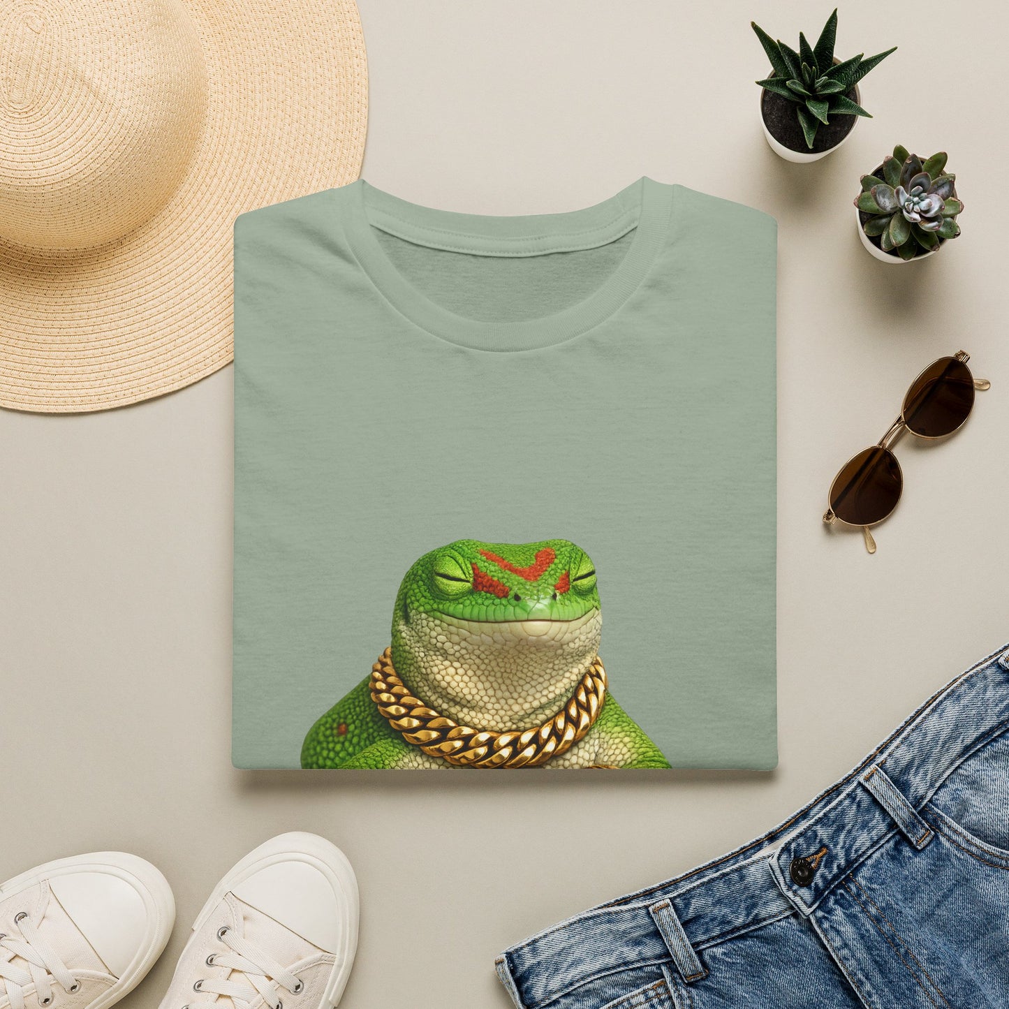 Gold Gecko Co.™ | Tranquila | Day Gecko | Comfort Colors 6500
