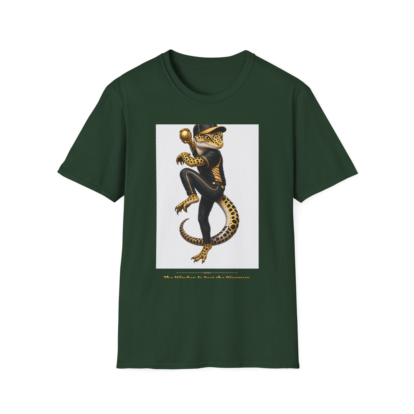 Gold Gecko Co. | The Windup Is Just the Warmup | Pitcher Gecko Tee
