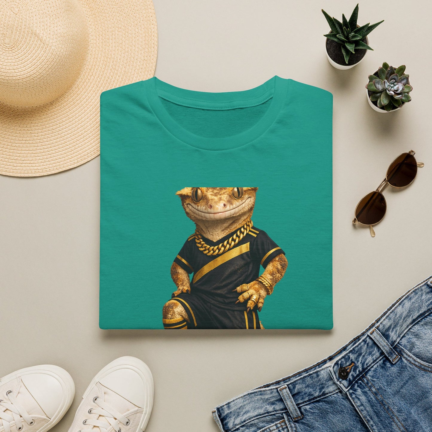 Gold Gecko Co.™ | I Do Not Run | Leopard Gecko | Comfort Colors 6500