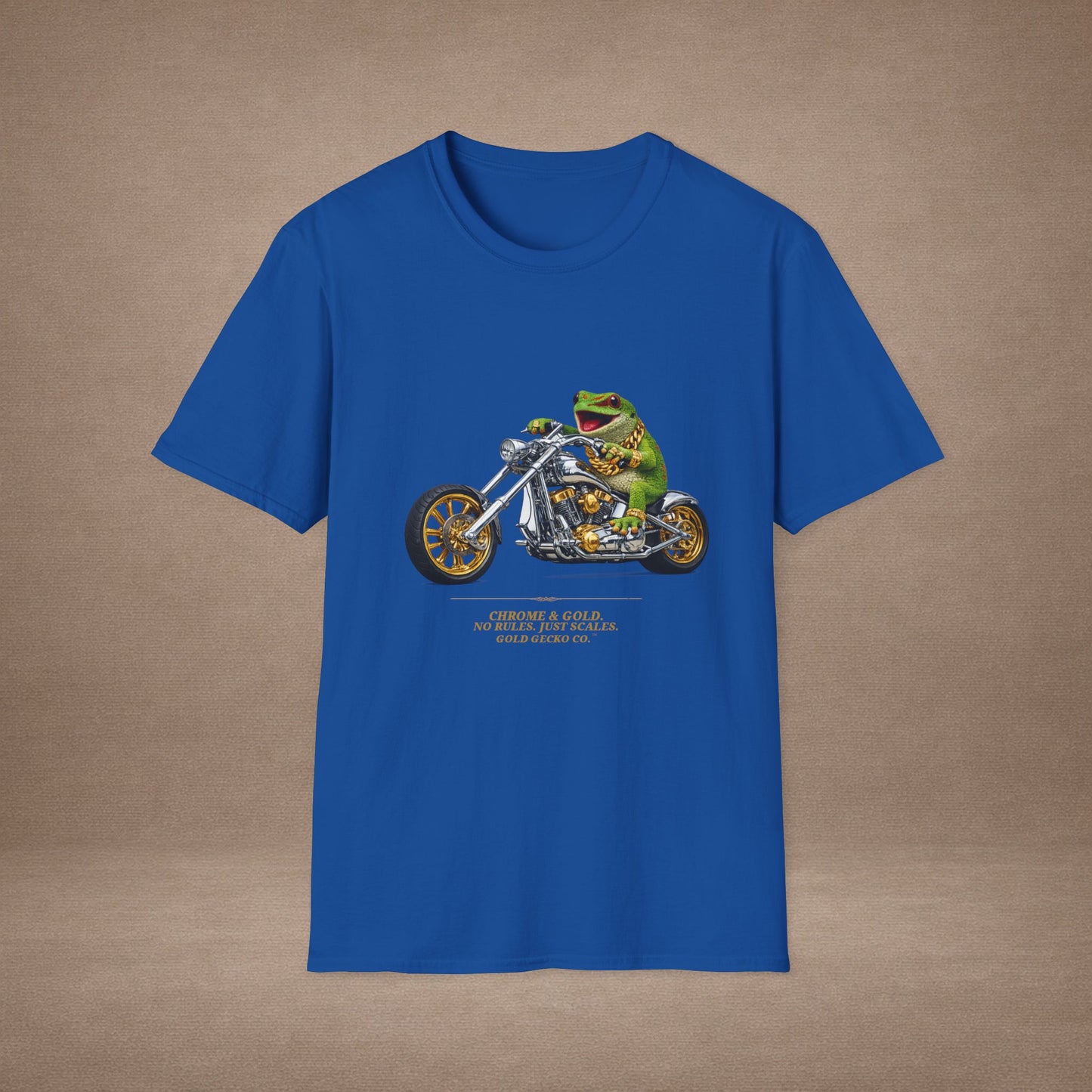 DESIGN #30-3 - Day Gecko + Chopper -No Rules Just Scales