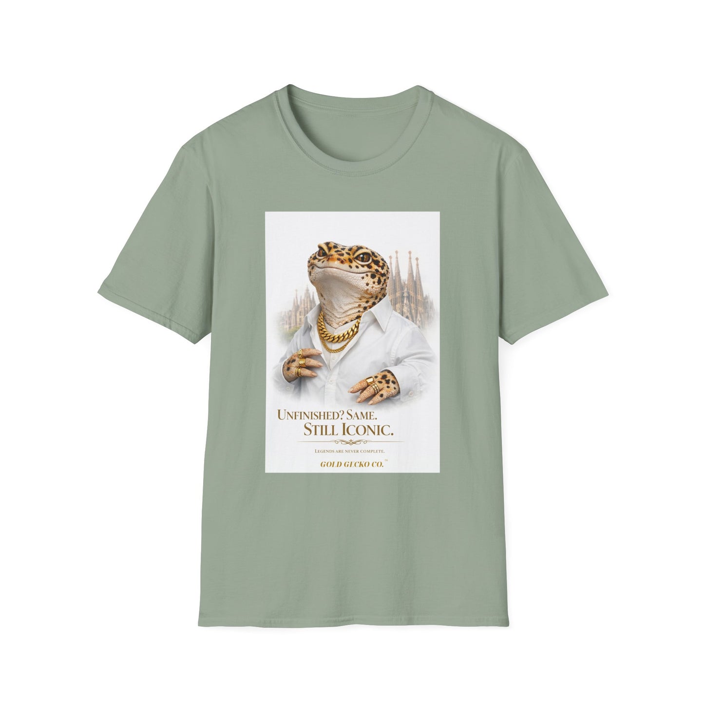 Gold Gecko Co.™ | Sagrada Familia | Day Gecko | Comfort Colors 6500