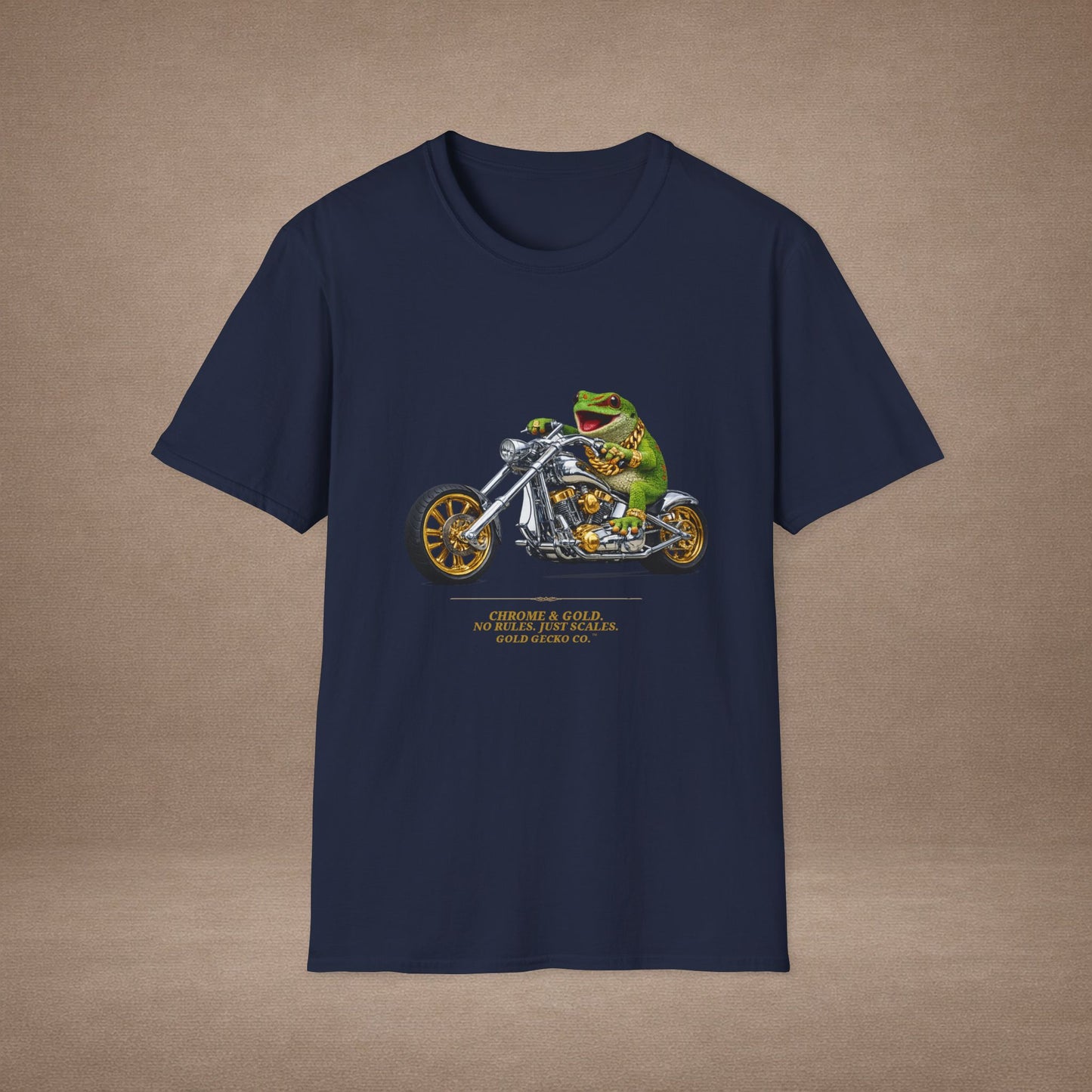 DESIGN #30-3 - Day Gecko + Chopper -No Rules Just Scales
