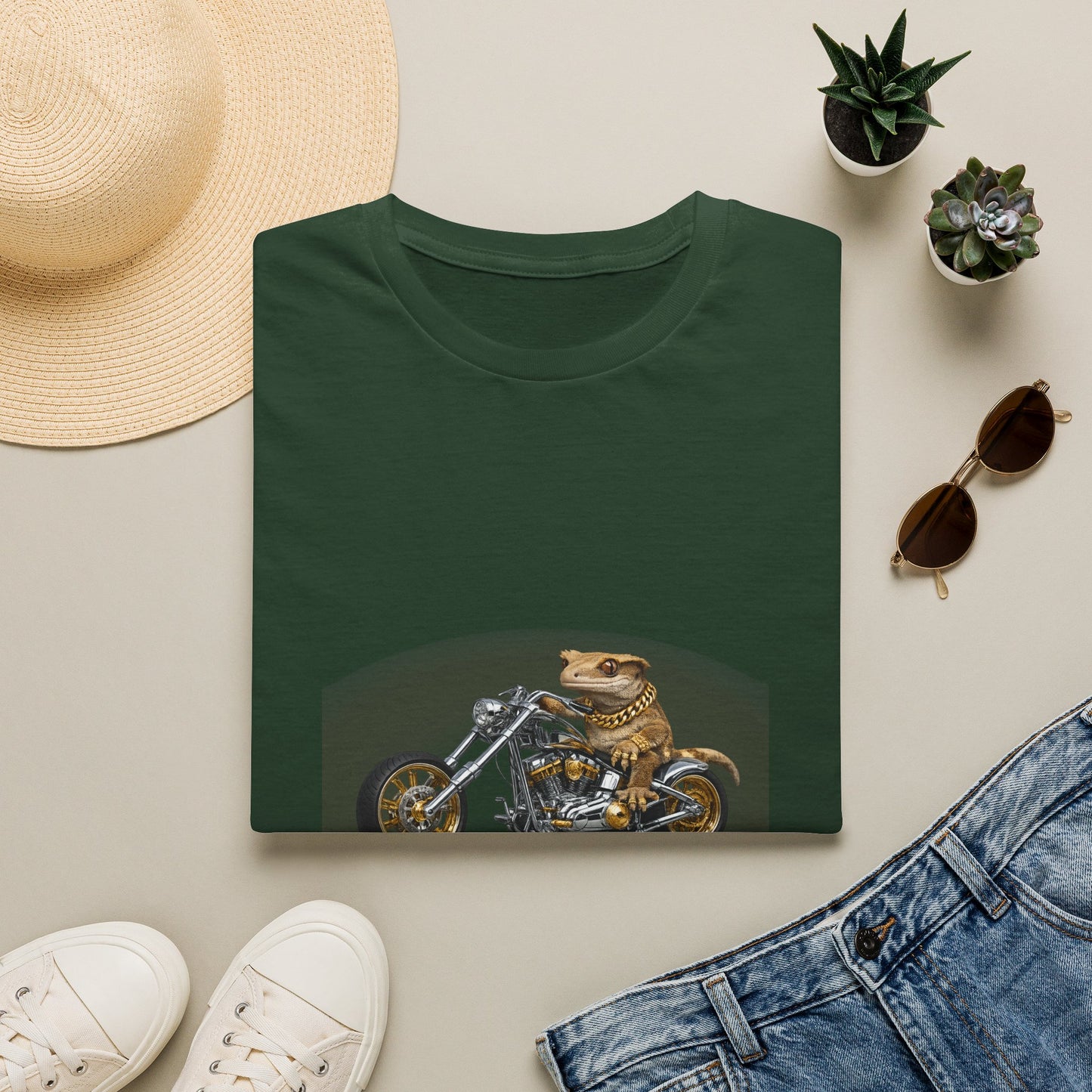 Gold Gecko Co.™ | Crested Chopper | Crested Gecko | Comfort Colors 6500
