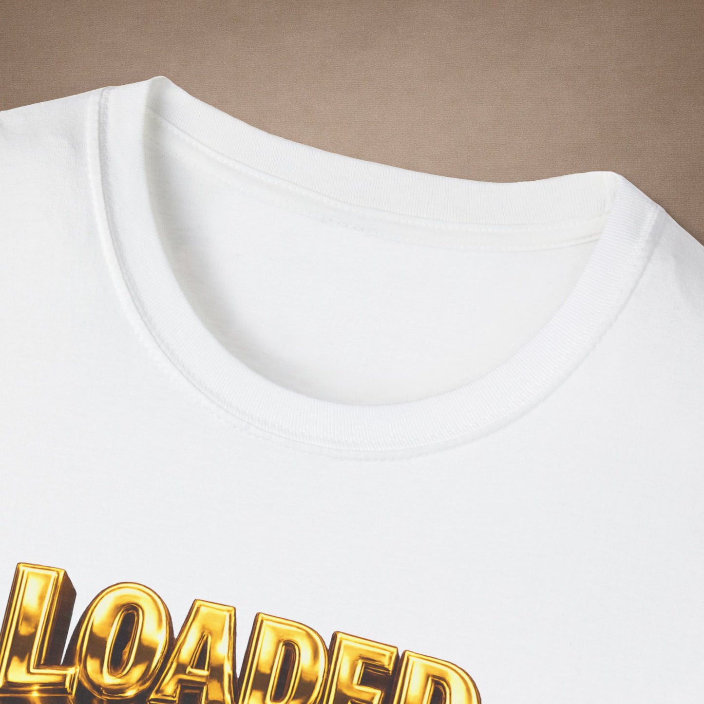 DESIGN #29-1 -Gambling - Loaded  Realistic (gold Lettering)