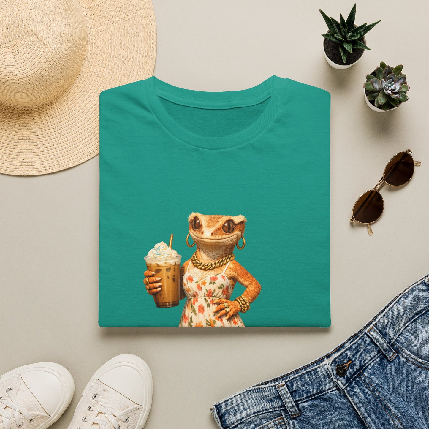 Gold Gecko Co.™ | Summer | Crested Gecko | Comfort Colors 6500