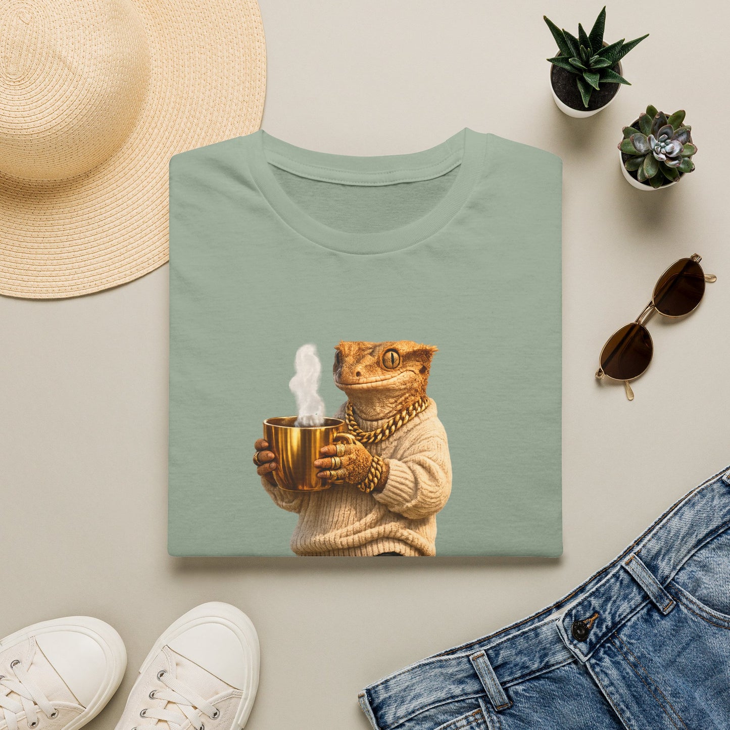 Gold Gecko Co.™ | Cozy | Crested Gecko | Comfort Colors 6500