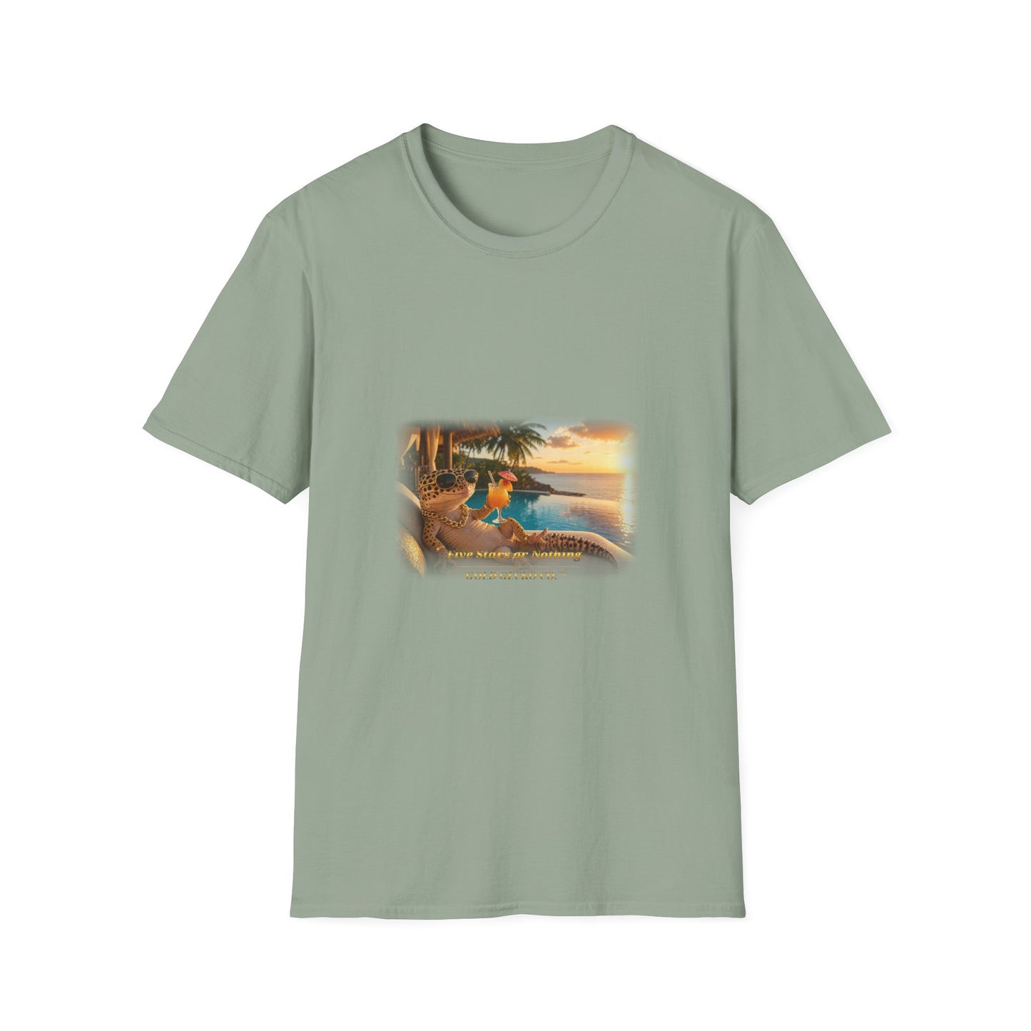 Gold Gecko Co.™ | Five Stars | Leopard Gecko | Comfort Colors 6500