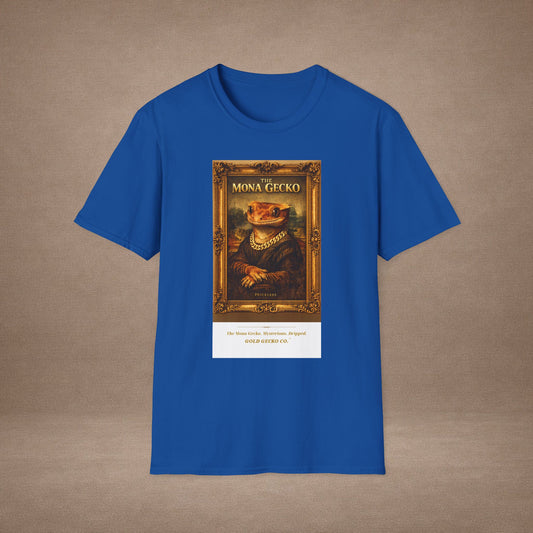 Design #col19-1 - Mona Gecko — Fine Art Tee