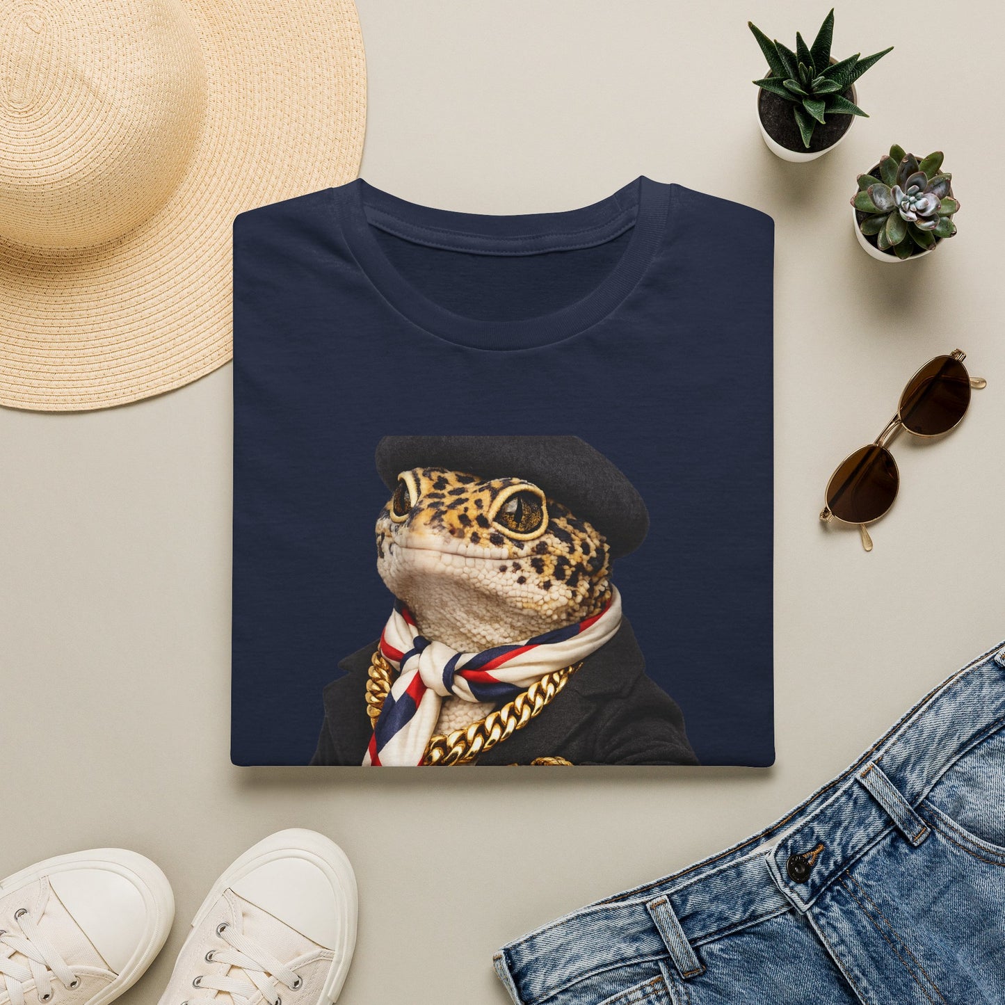 Gold Gecko Co.™ | Je Ne Regrette Rien | Leopard Gecko | Comfort Colors 6500