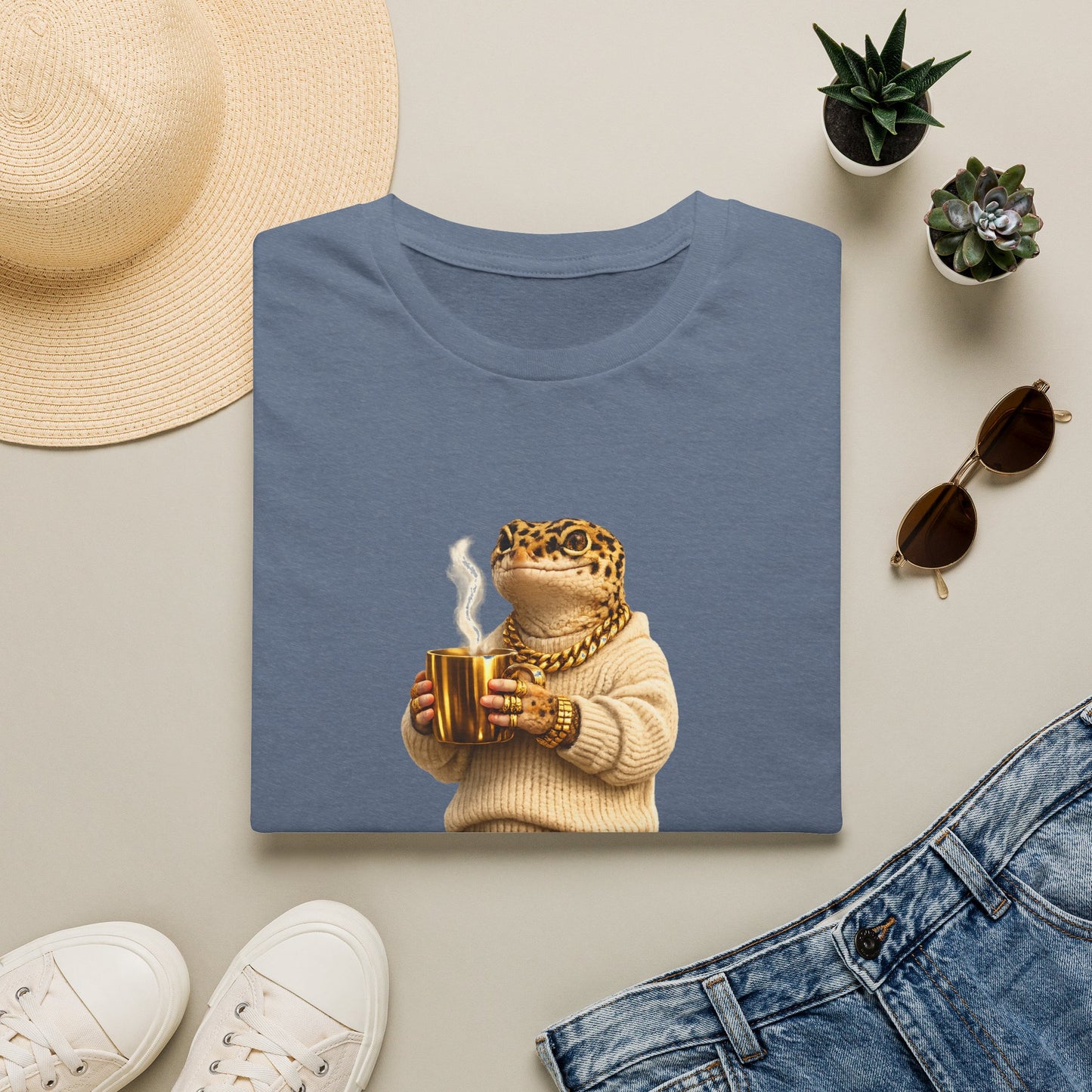 Gold Gecko Co.™ | Cozy | Leopard Gecko | Comfort Colors 6500