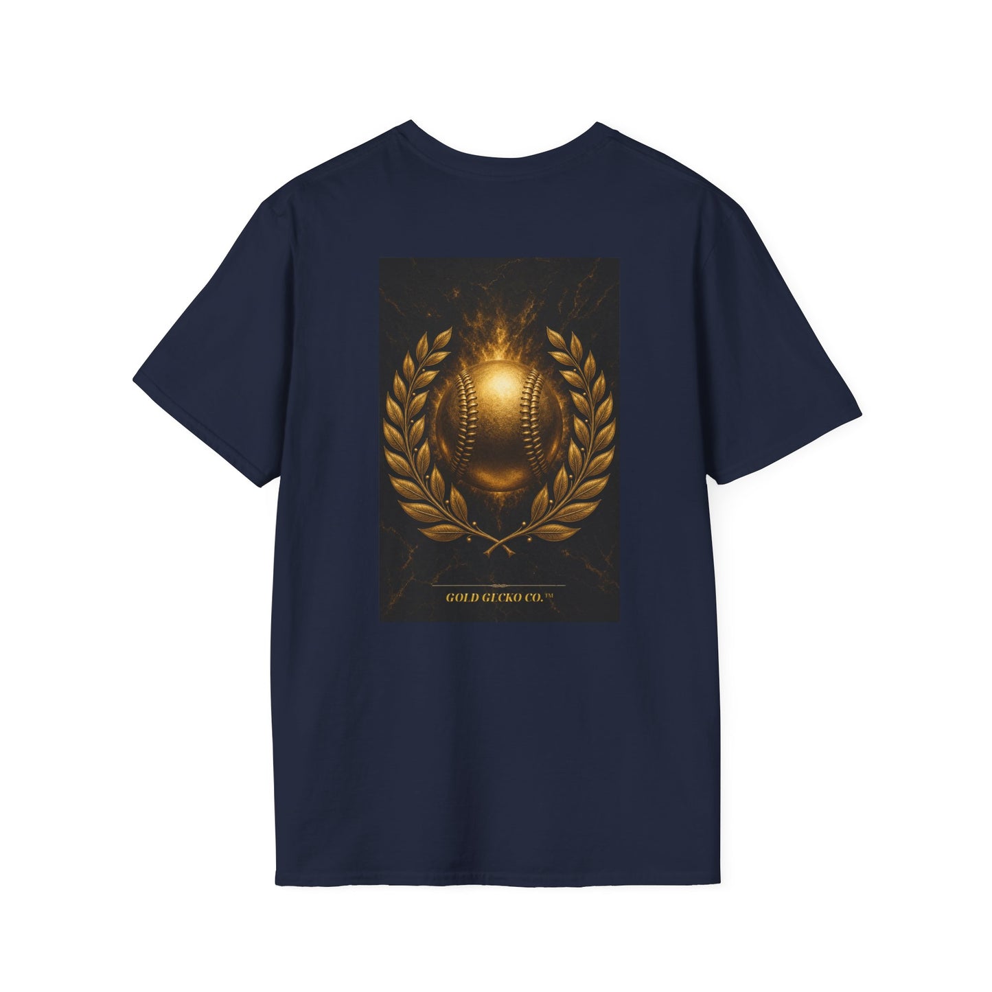 Gold Gecko Co. | Batting .1000 on Drip | Baseball Gecko Tee