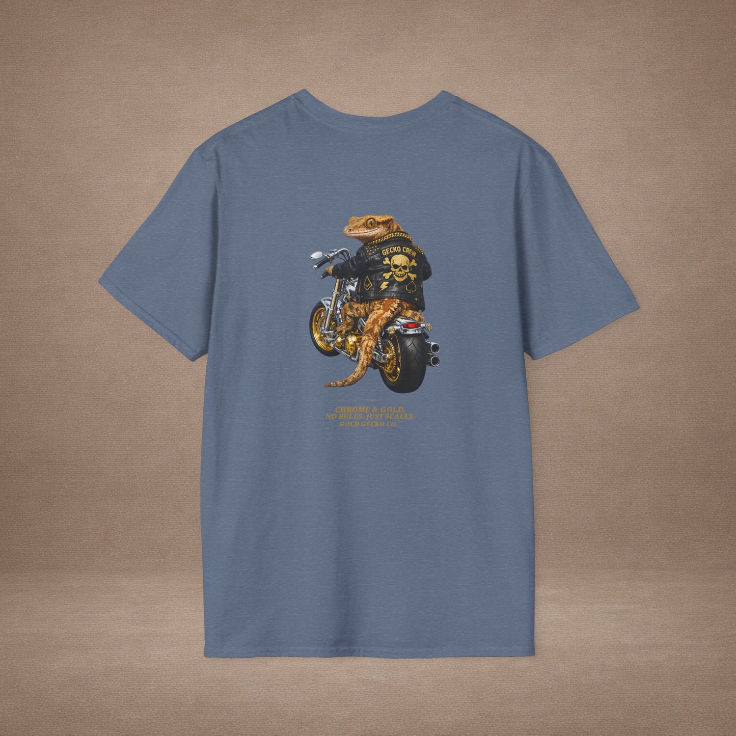 DESIGN #30-1 - Crested Gecko + Chopper -No Rules Just Scales