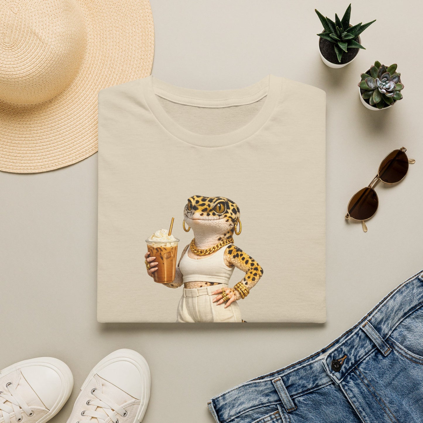Gold Gecko Co.™ | Summer | Leopard Gecko | Comfort Colors 6500